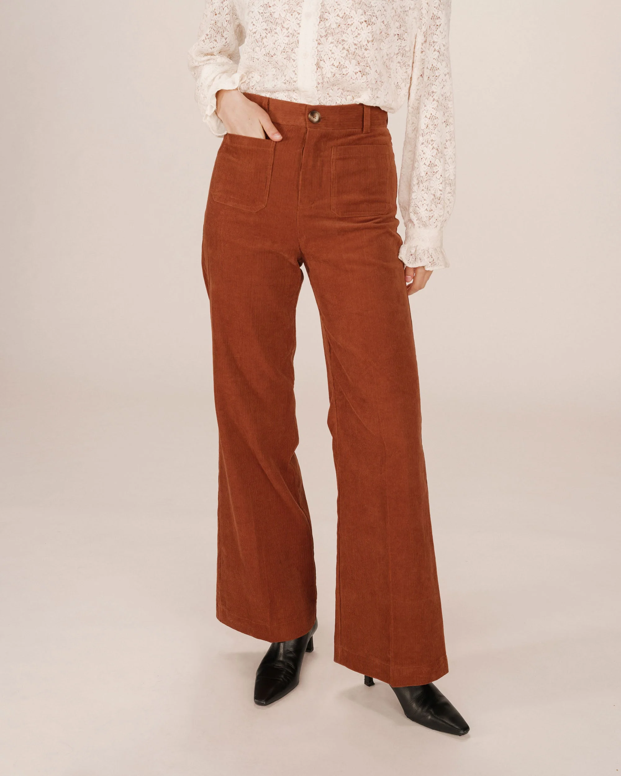 Pantalon Large Brique Samba - Image 2