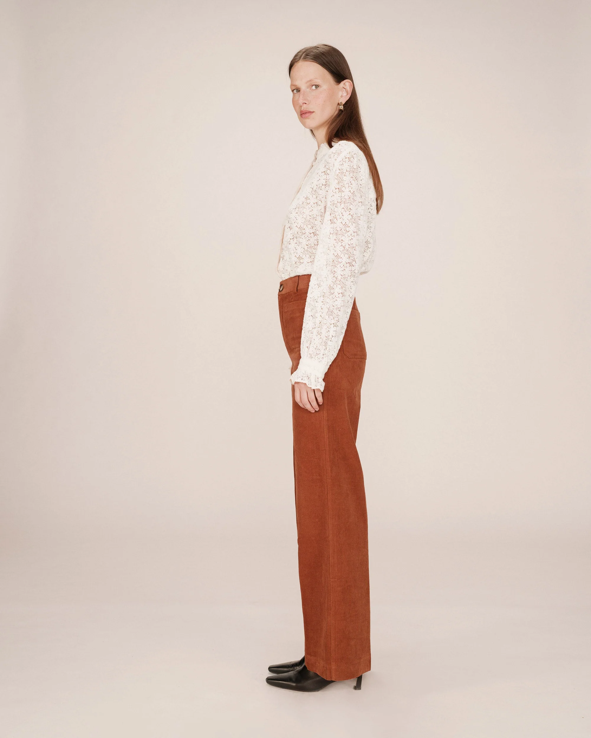 Pantalon Large Brique Samba - Image 3