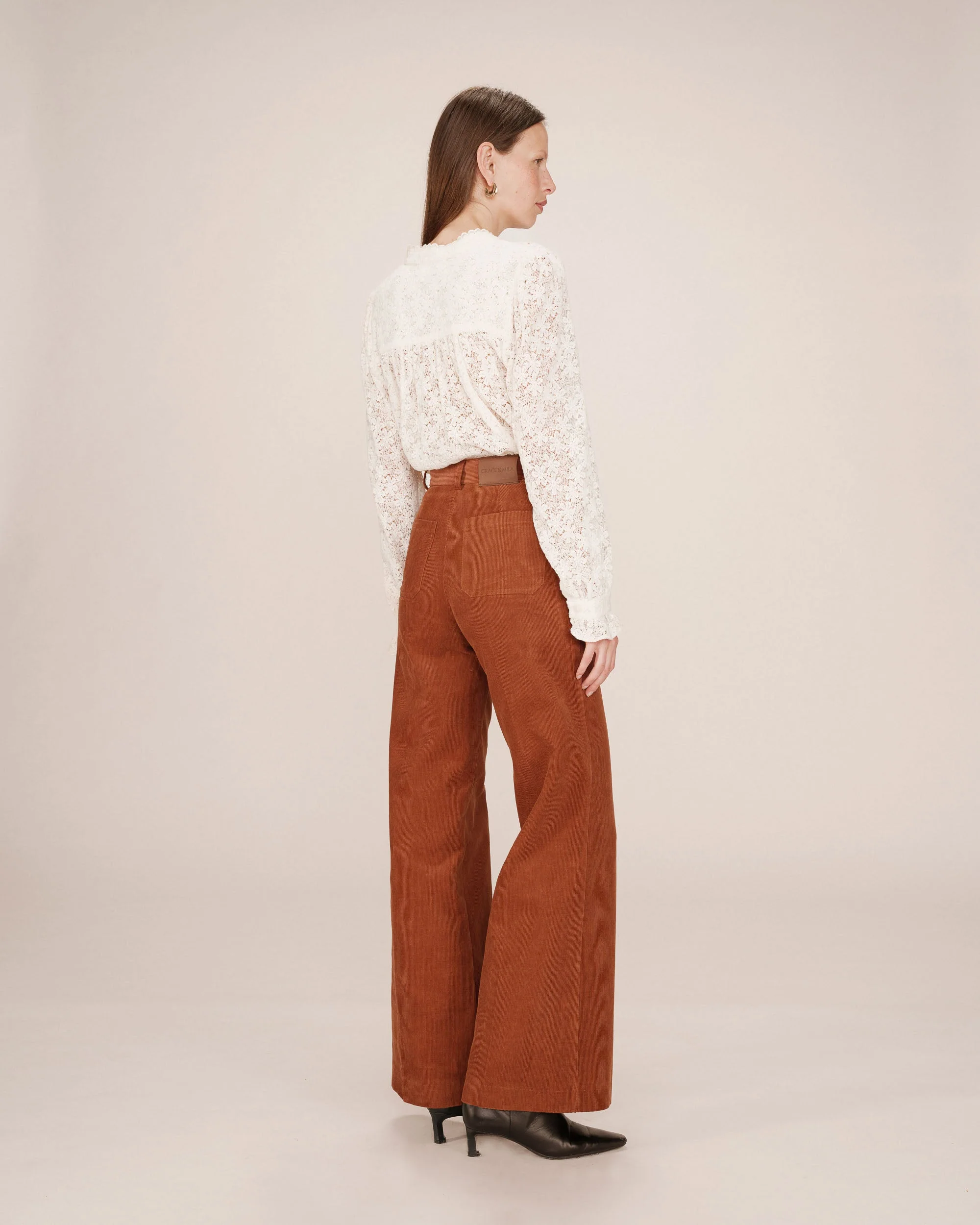 Pantalon Large Brique Samba - Image 4