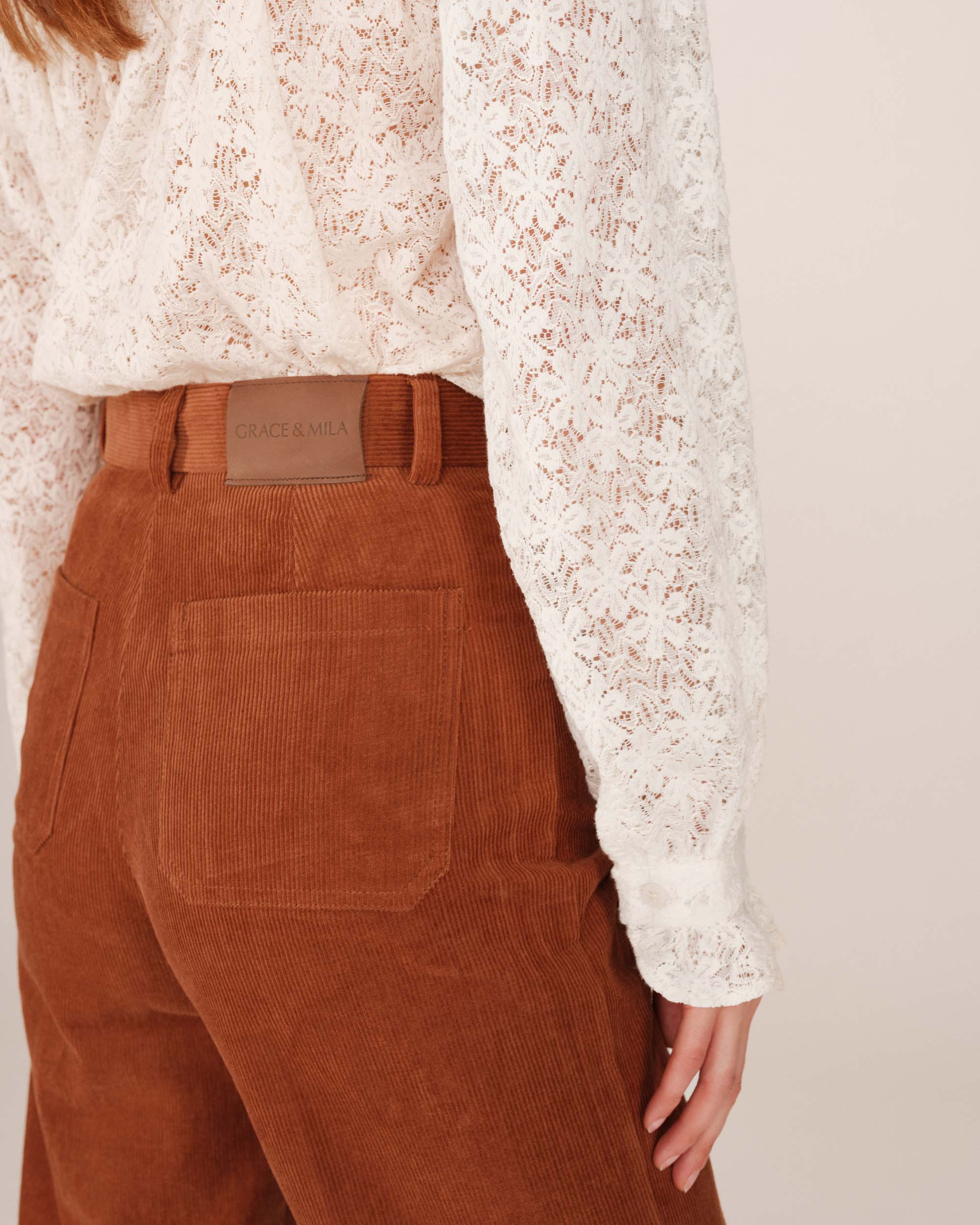 Pantalon Large Brique Samba - Image 5