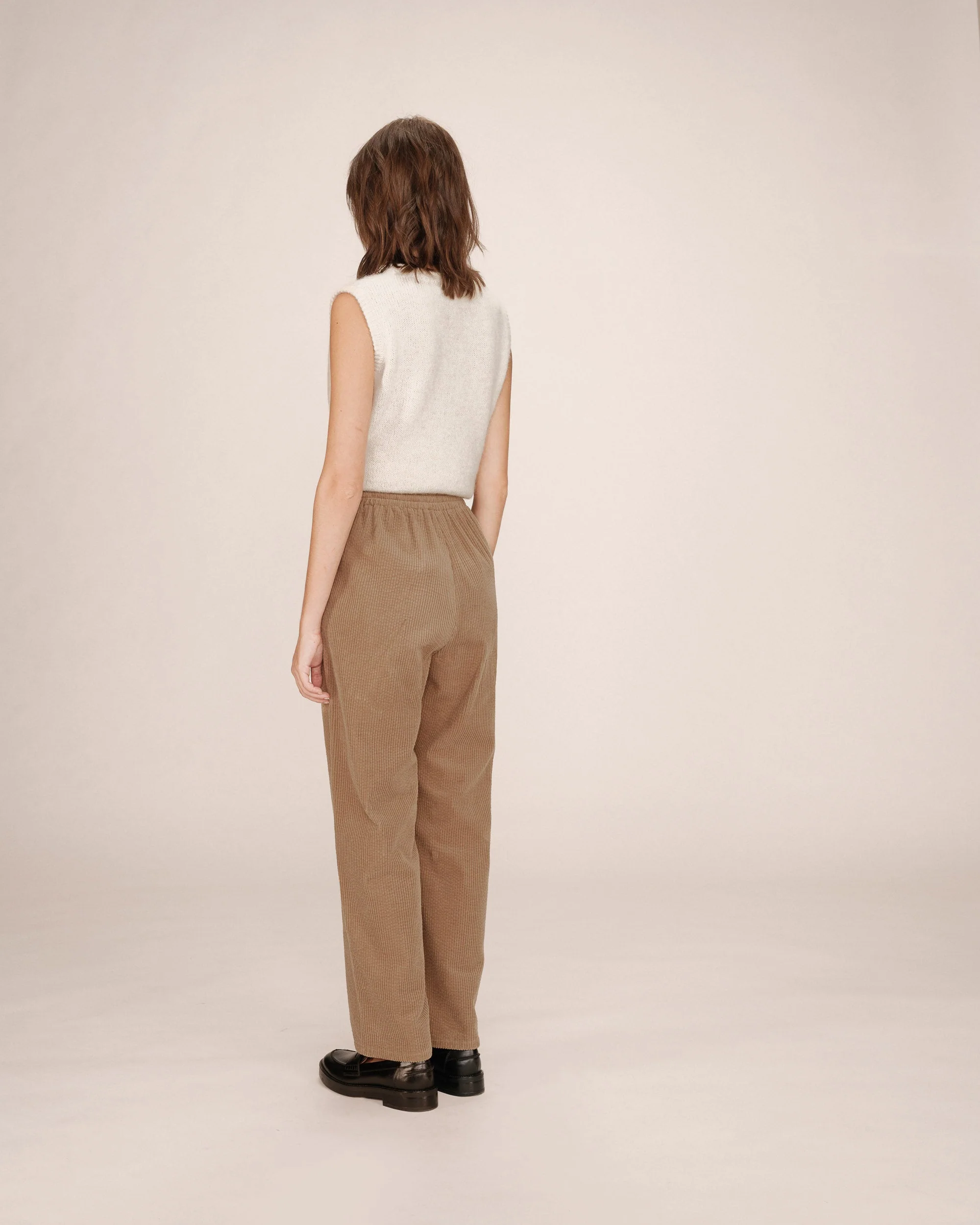 Pantalon Large Greige Liberty - Image 5
