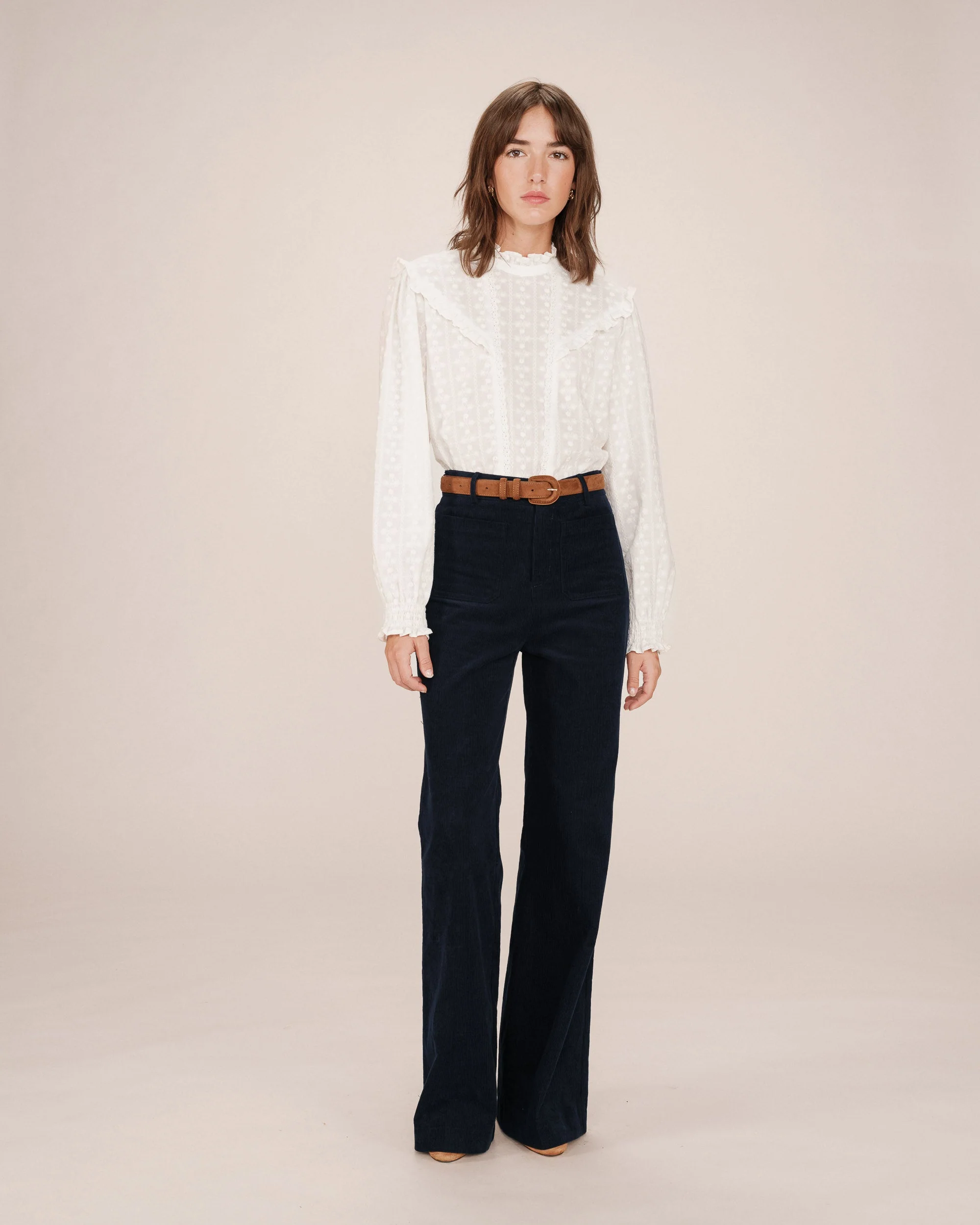 Pantalon Large Marine Samba - Image 2