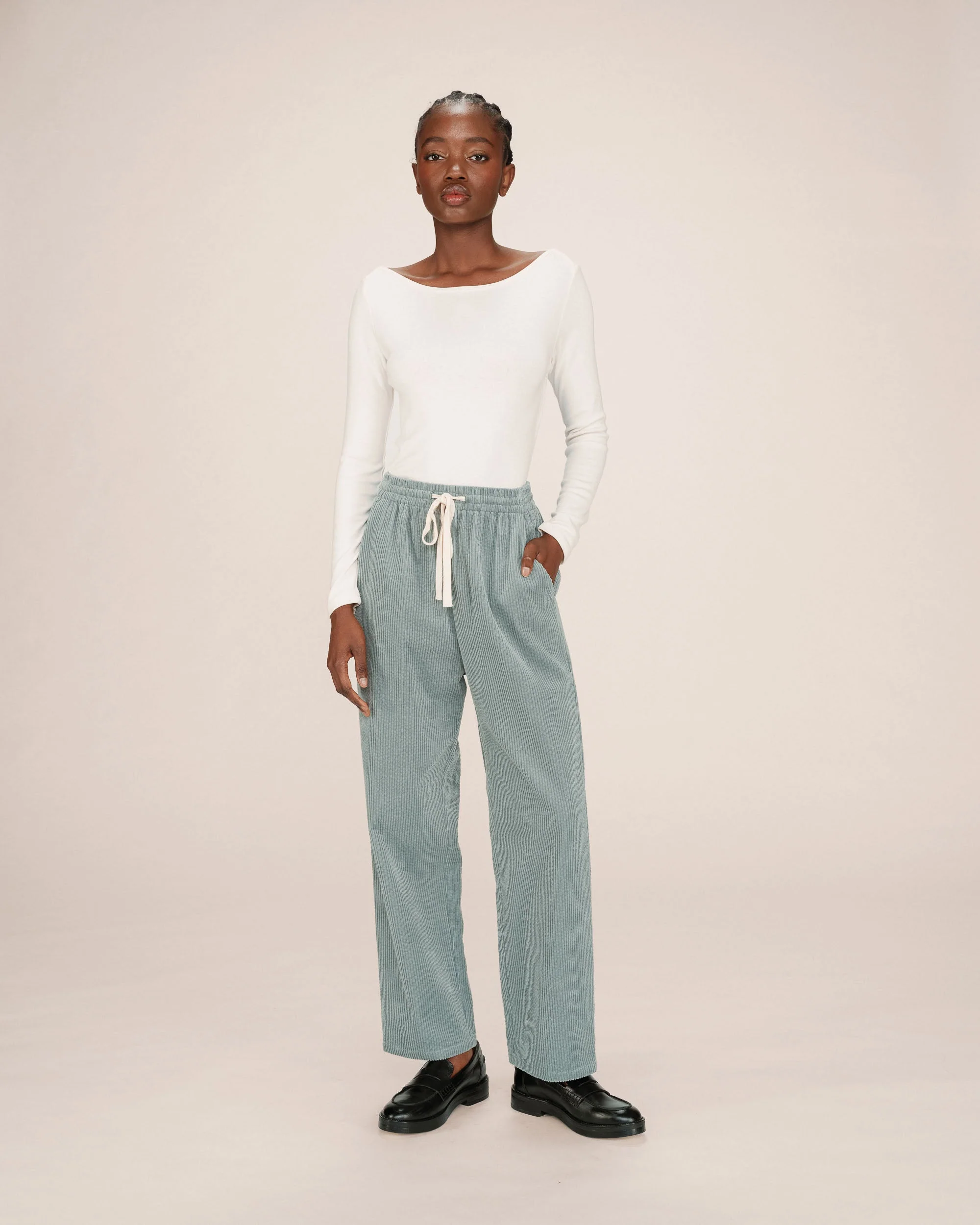 Pantalon Large Sauge Liberty - Image 2