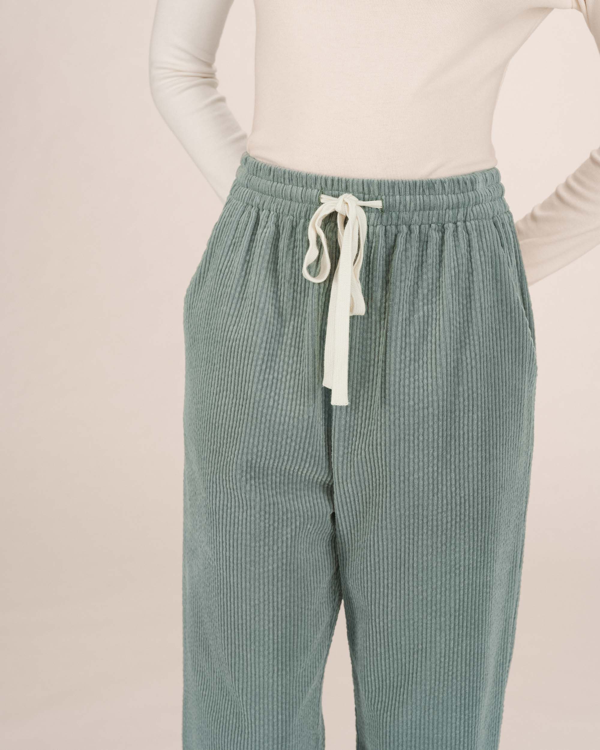 Pantalon Large Sauge Liberty - Image 3