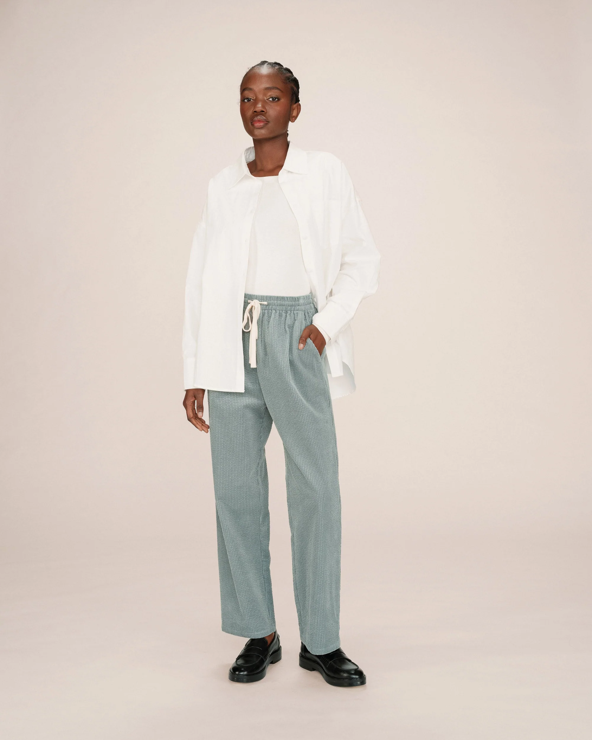 Pantalon Large Sauge Liberty - Image 4