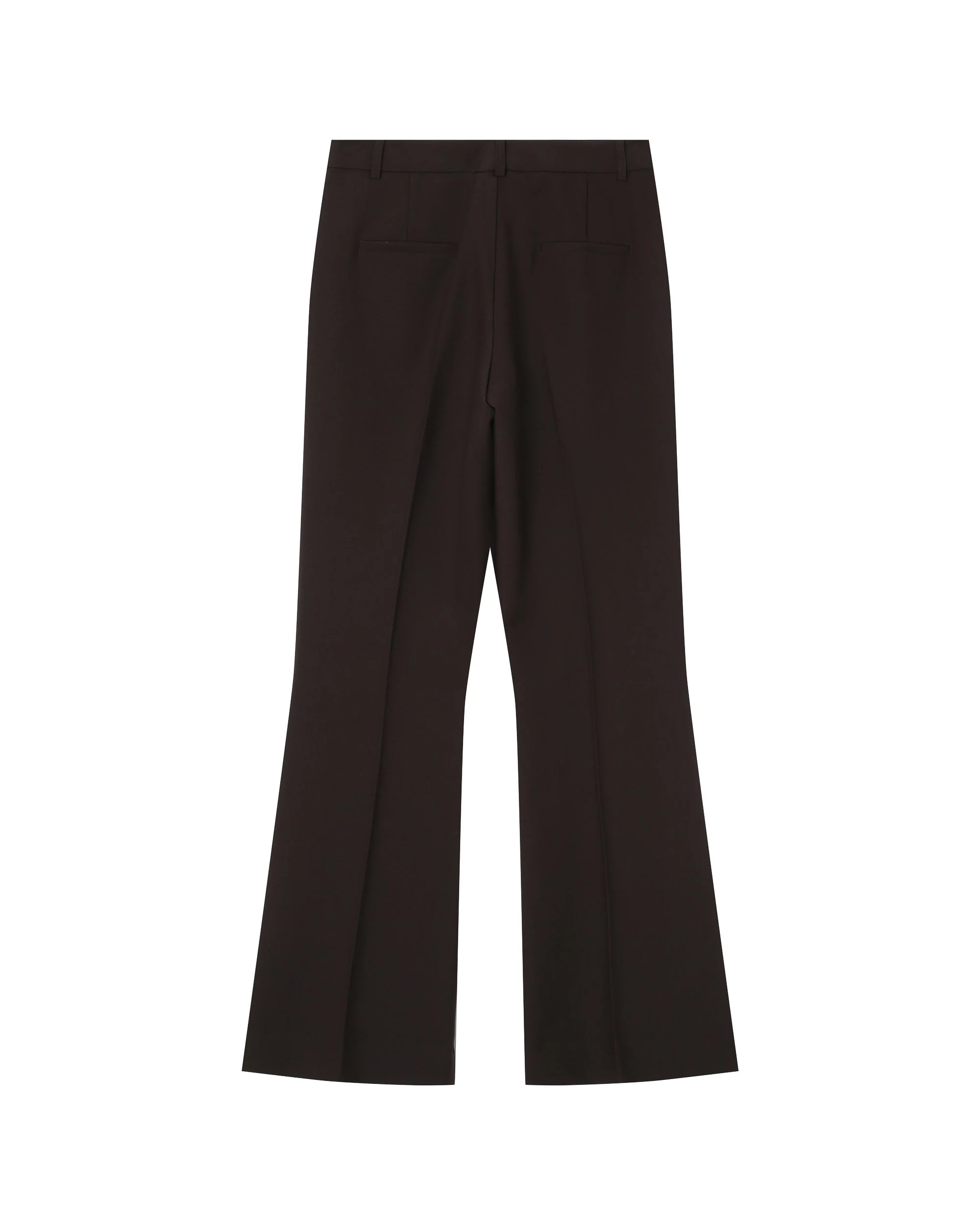 Pantalon Tailleur Evase Chocolat Singer - Image 7