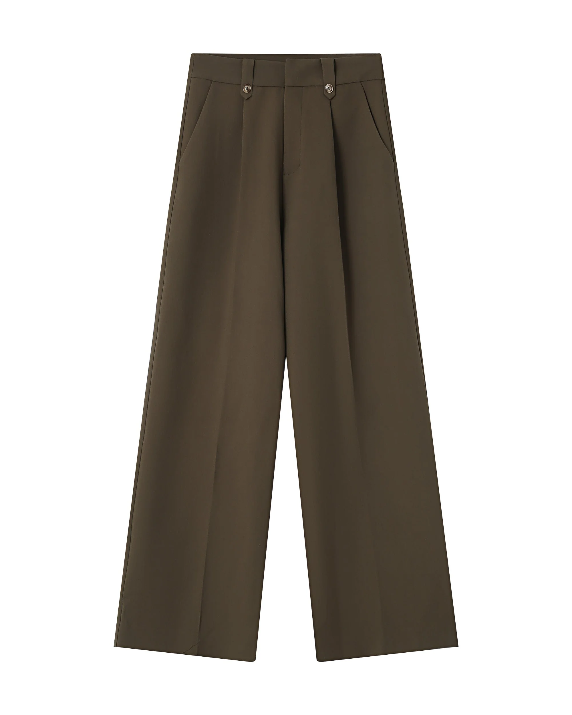 Pantalon Tailleur Vert Foret Septime - Image 7