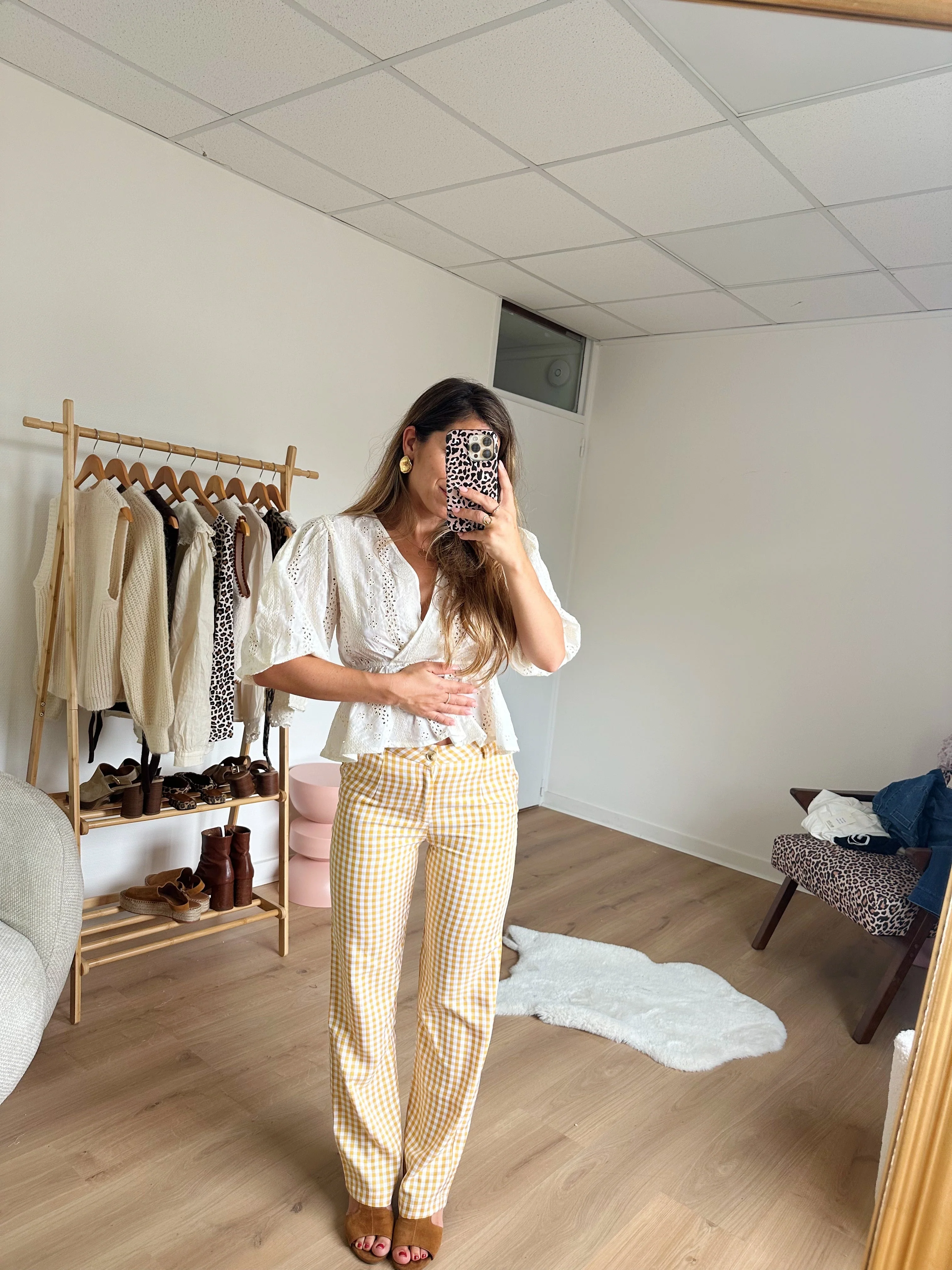 Pantalon Vichy Aurora - Image 4