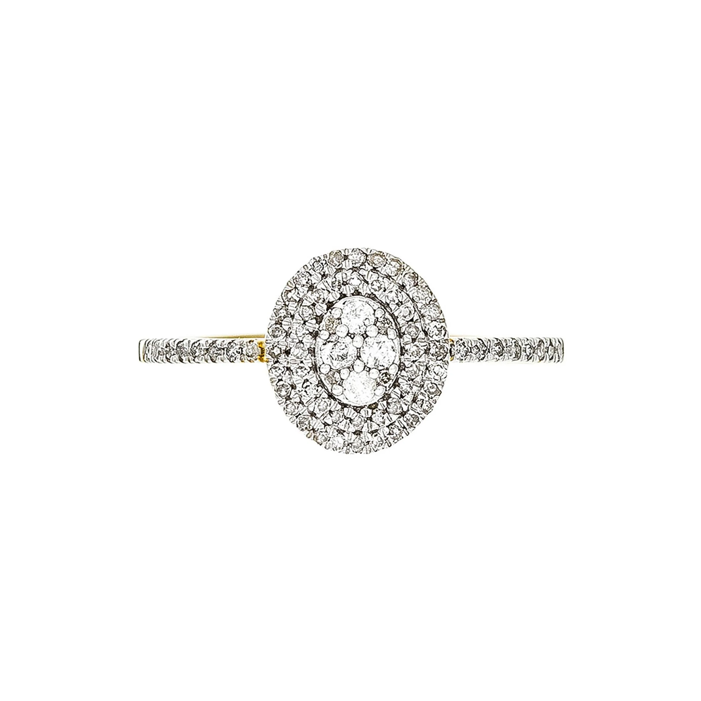 Bague "Beauty Queen" Diamants 0,20/72 - Image 2