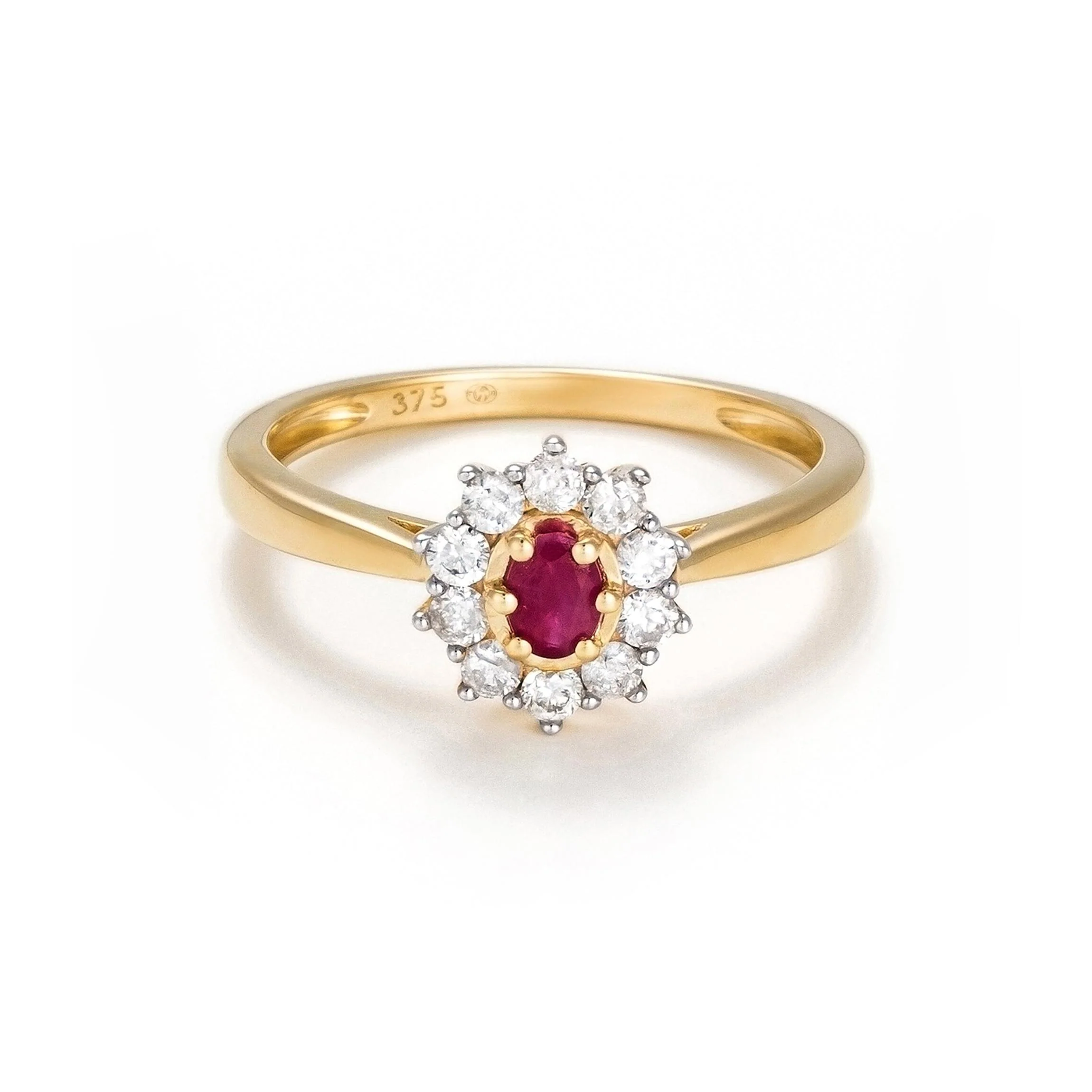 Bague "Joal" D0,26/10 Rubis 0,25/1 - Image 3