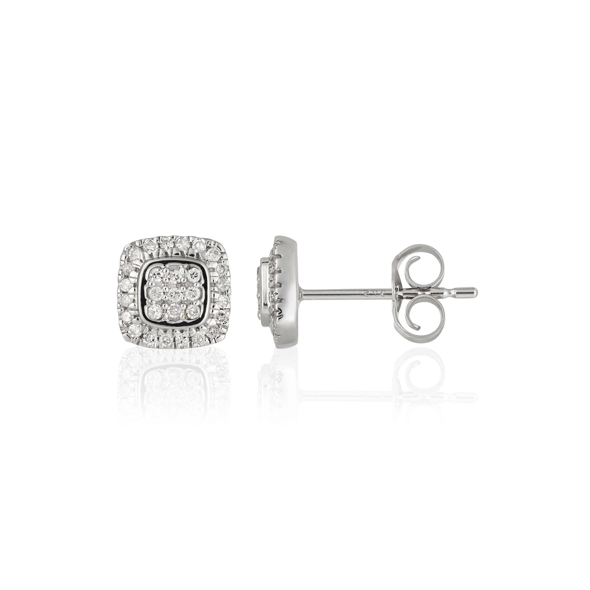 Boucles D'Oreilles "Sweet Illusion" Diamants 0,15/58 - Image 2