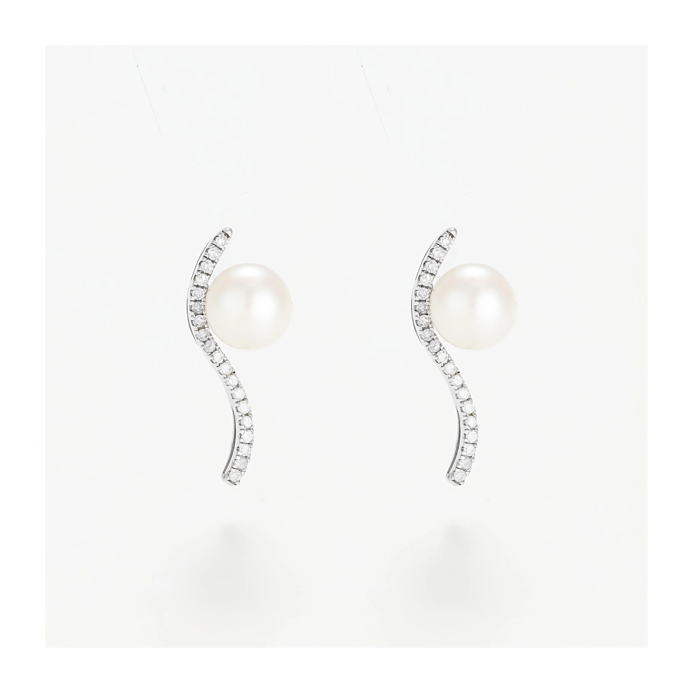 Boucles D'Oreilles "Vague Sublime" P6Mm*2 D 0,17/38 - Image 2
