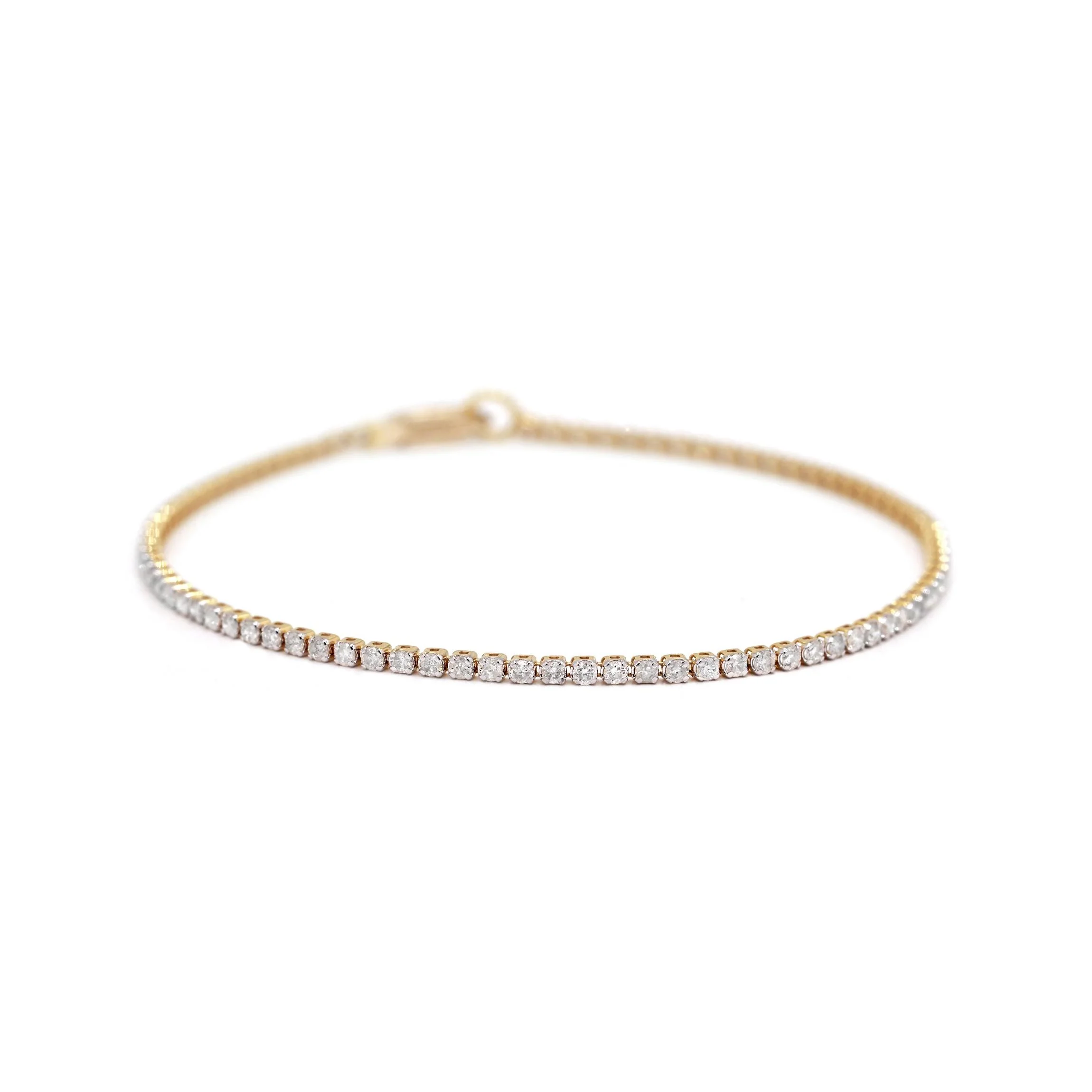 Bracelet"Sublime Rivière" Or Jaune 375/1000 D1,040/86 - Image 2