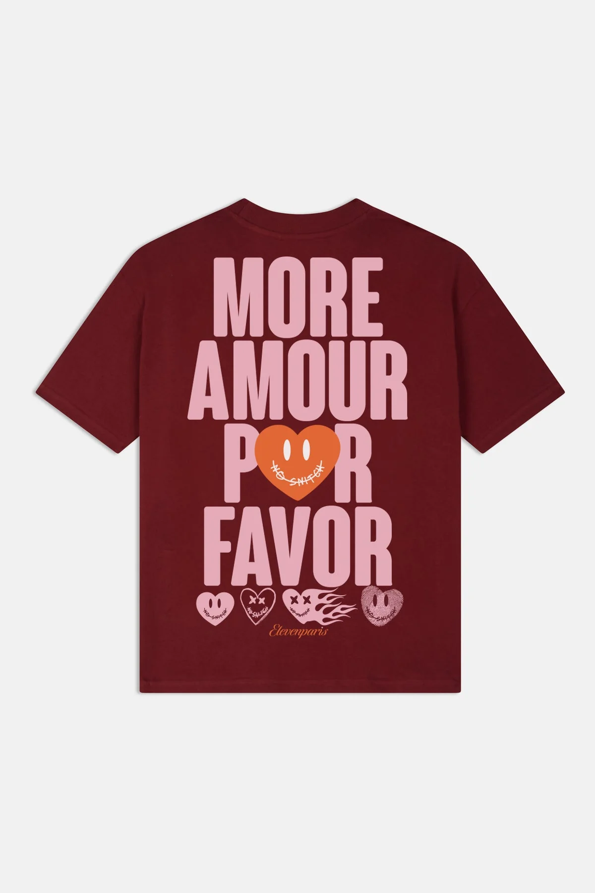 T-Shirt Parma - Burgundy - Image 2
