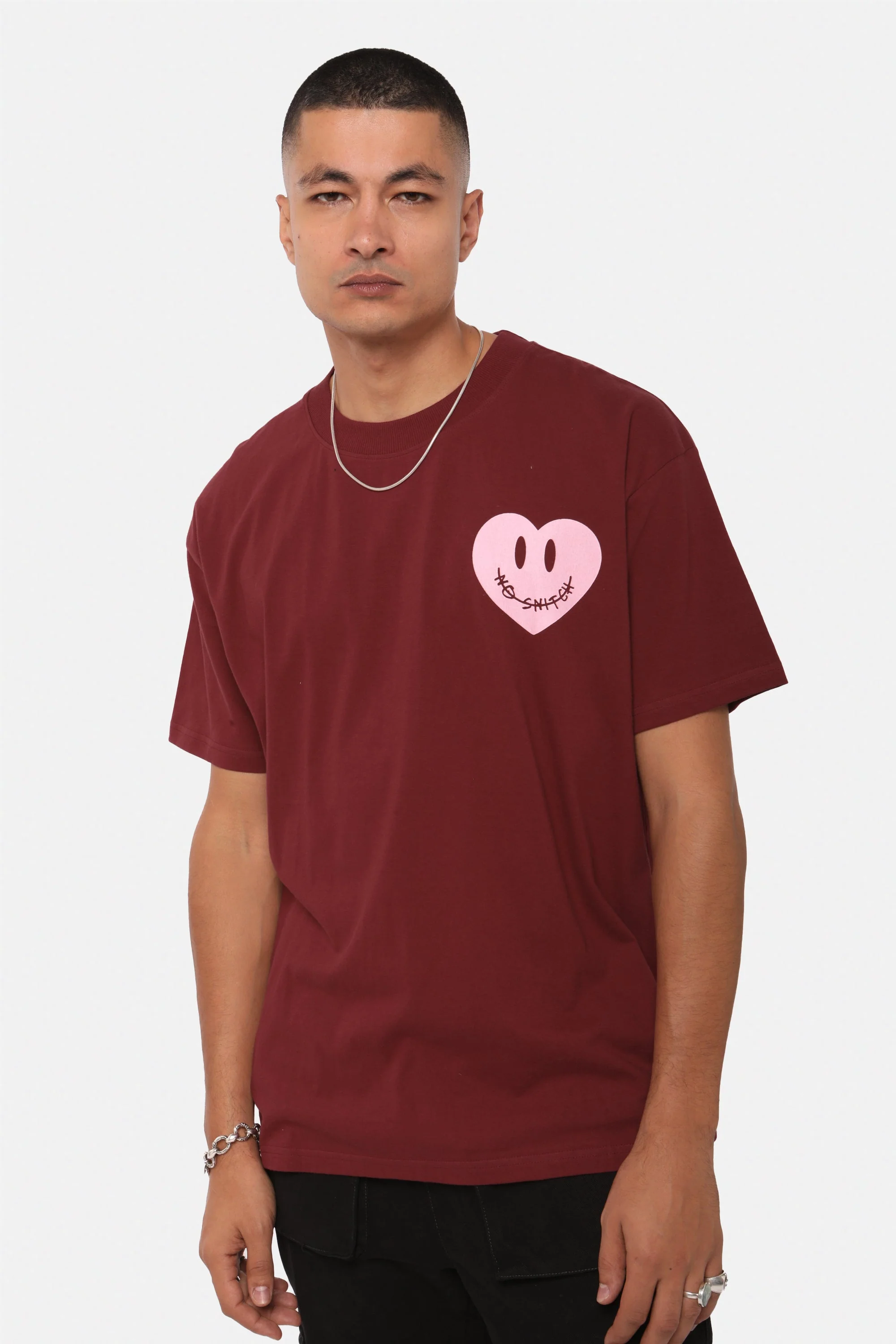 T-Shirt Parma - Burgundy - Image 4