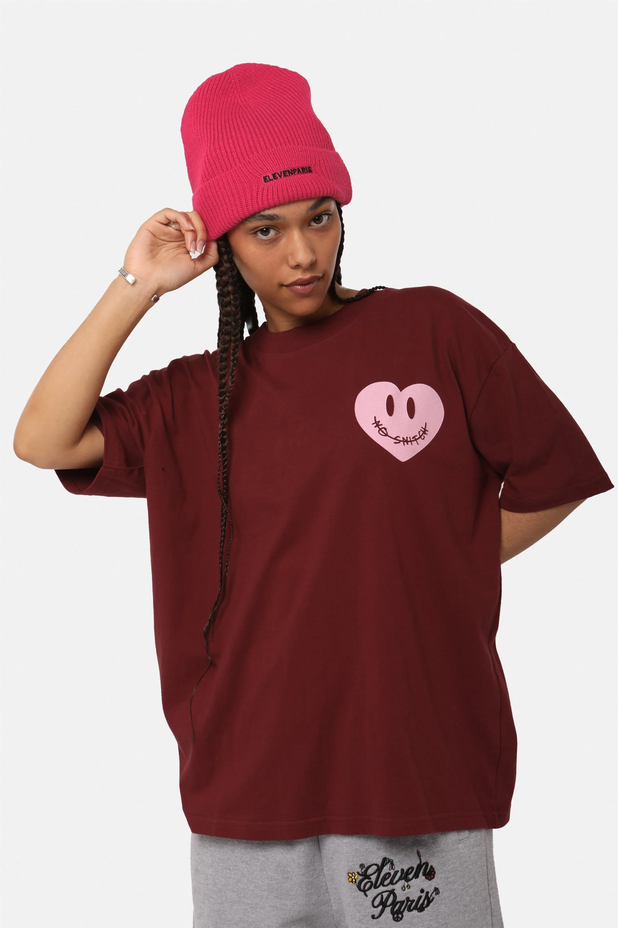 T-Shirt Parma - Burgundy - Image 5