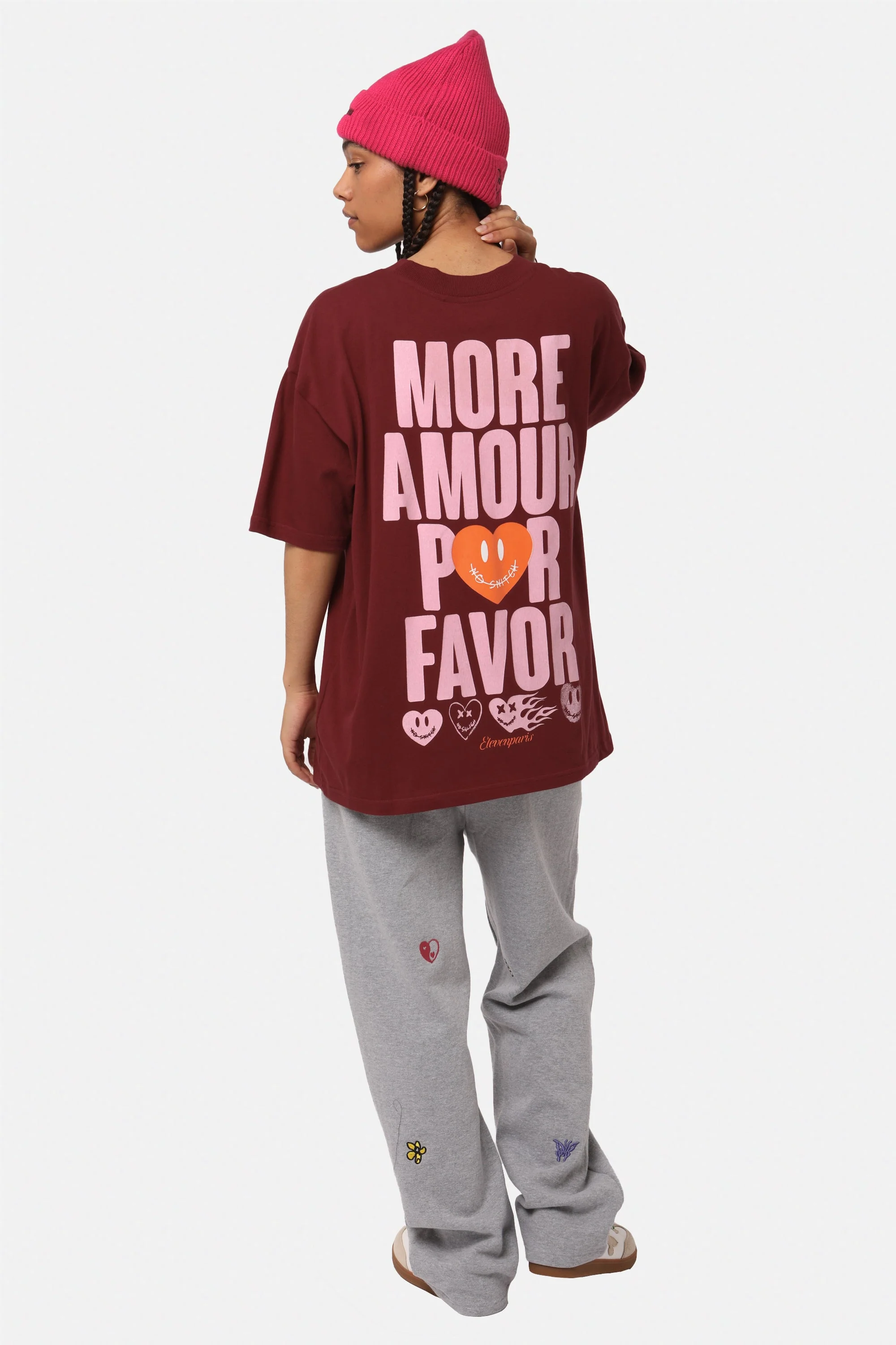 T-Shirt Parma - Burgundy - Image 6