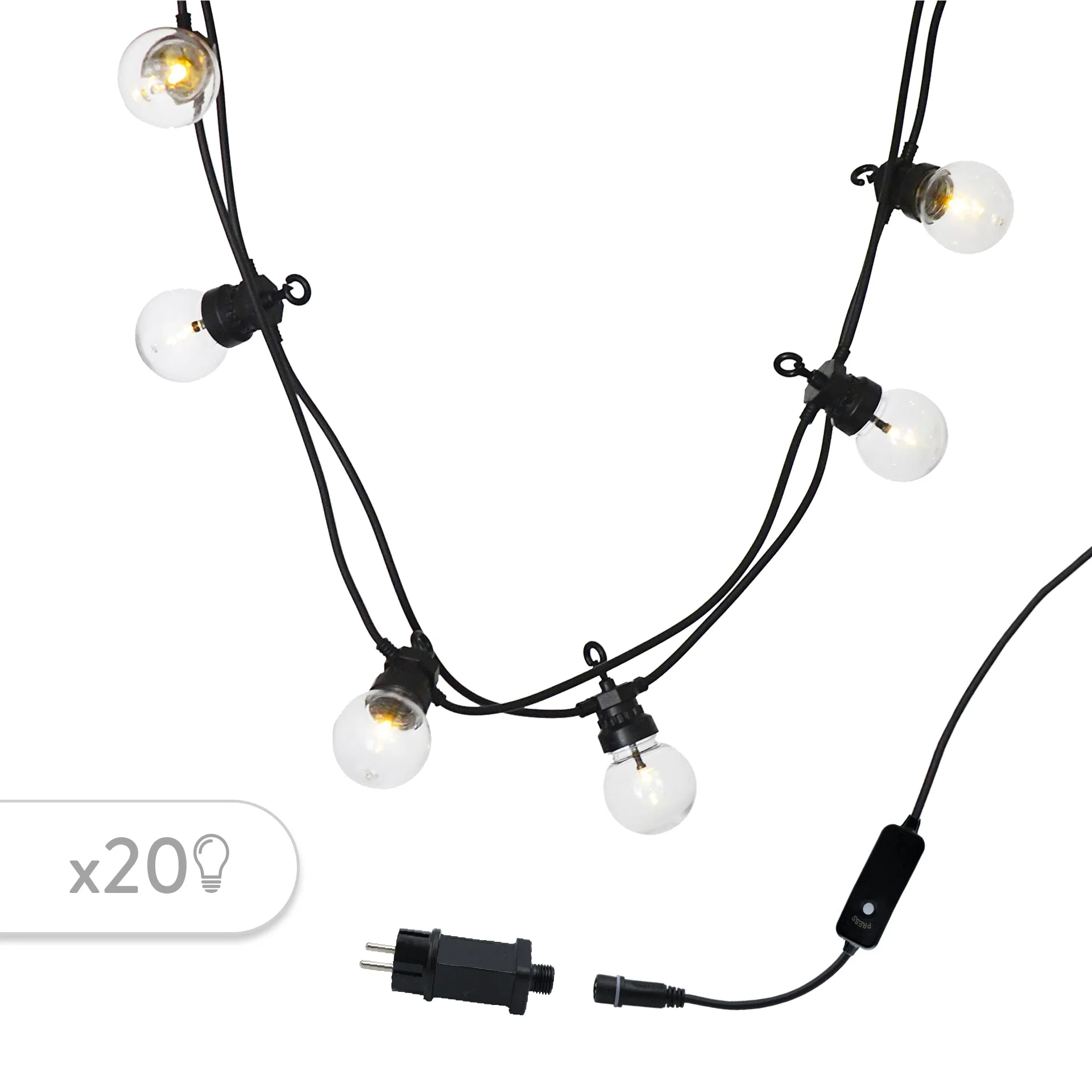 Guirlande Filaire Led - Party Clear 20 - Image 6
