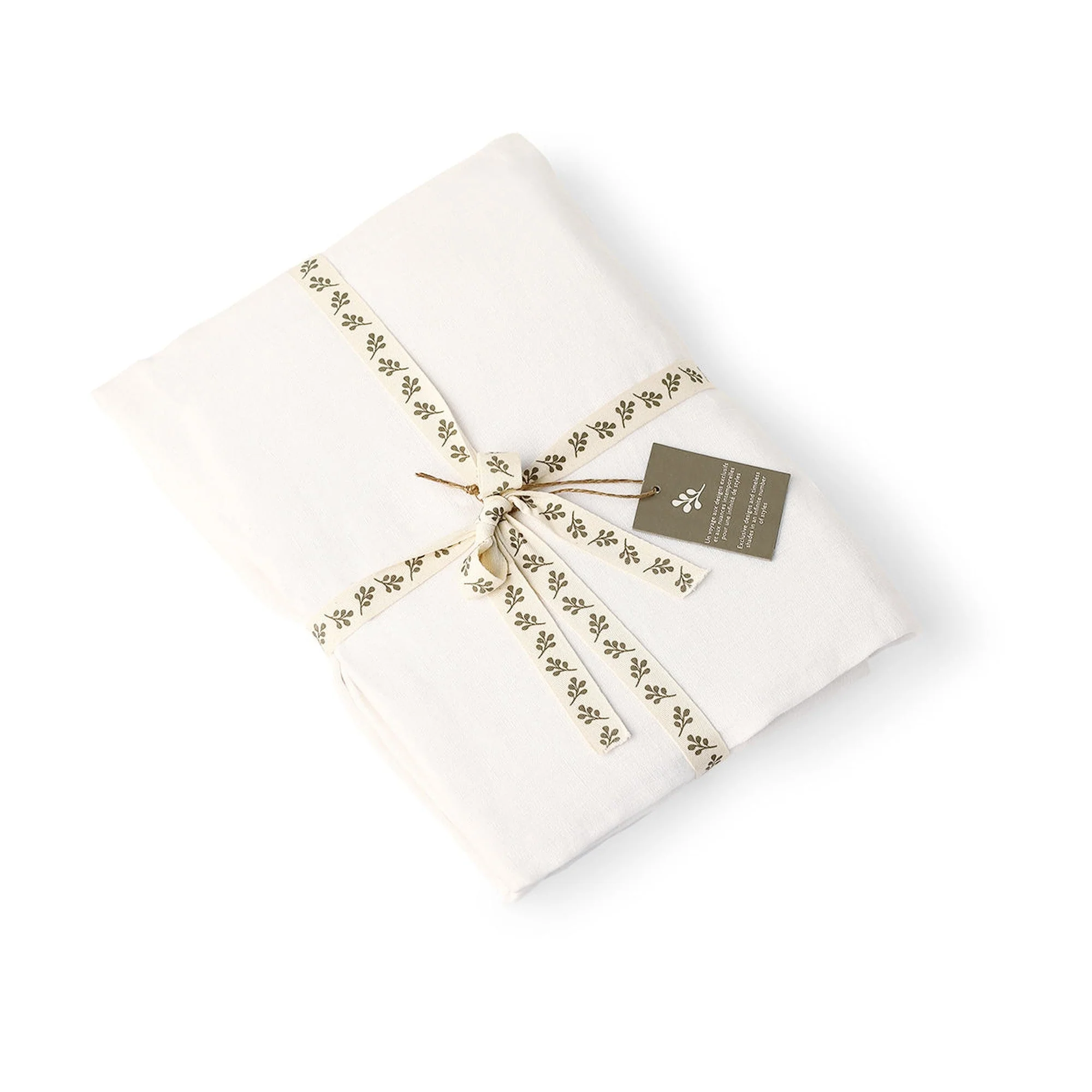 Parure + Taies - Lin Lavé - Blanc - Camille - Image 6