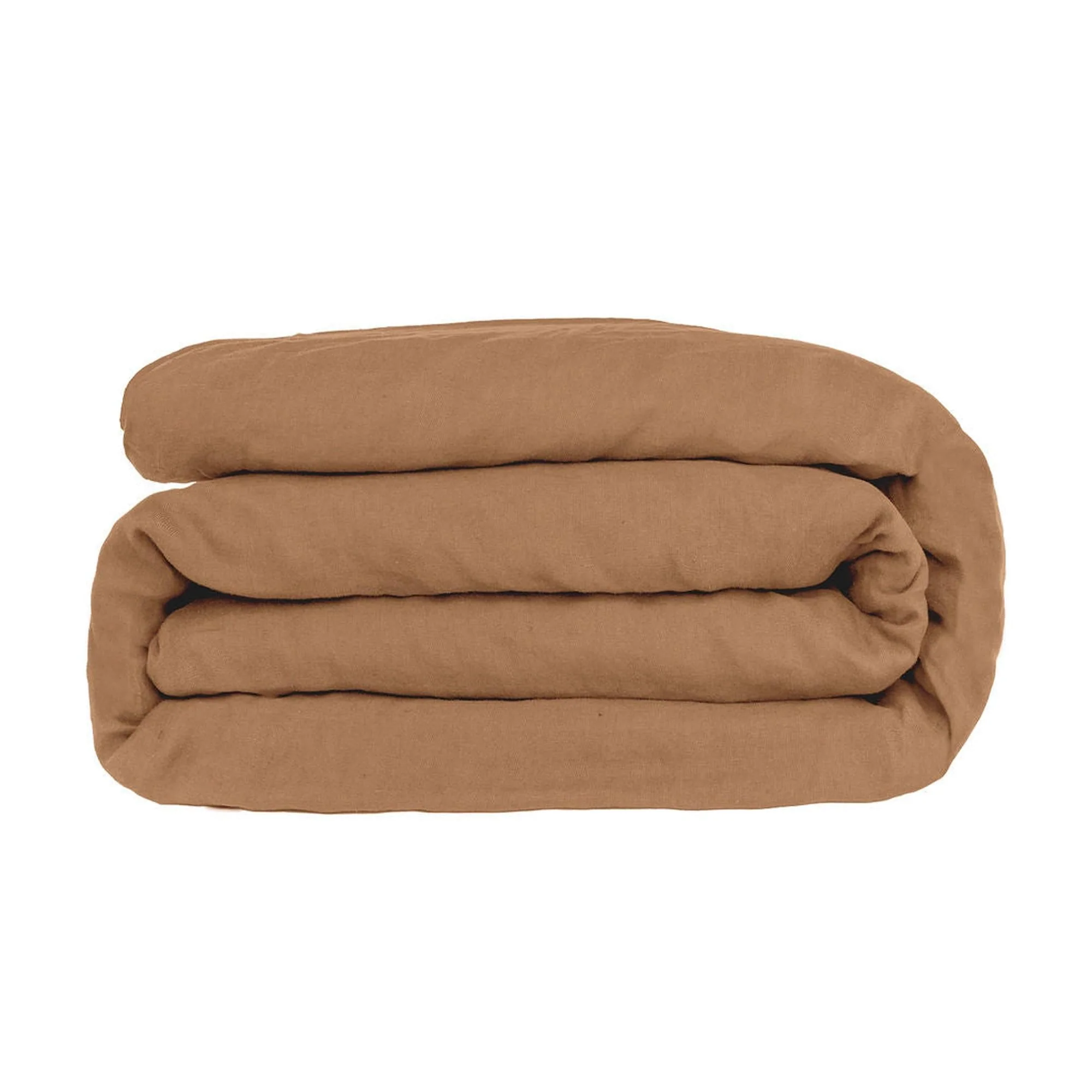 Parure + Taies - Satin De Coton - Caramel - Julia - Image 4