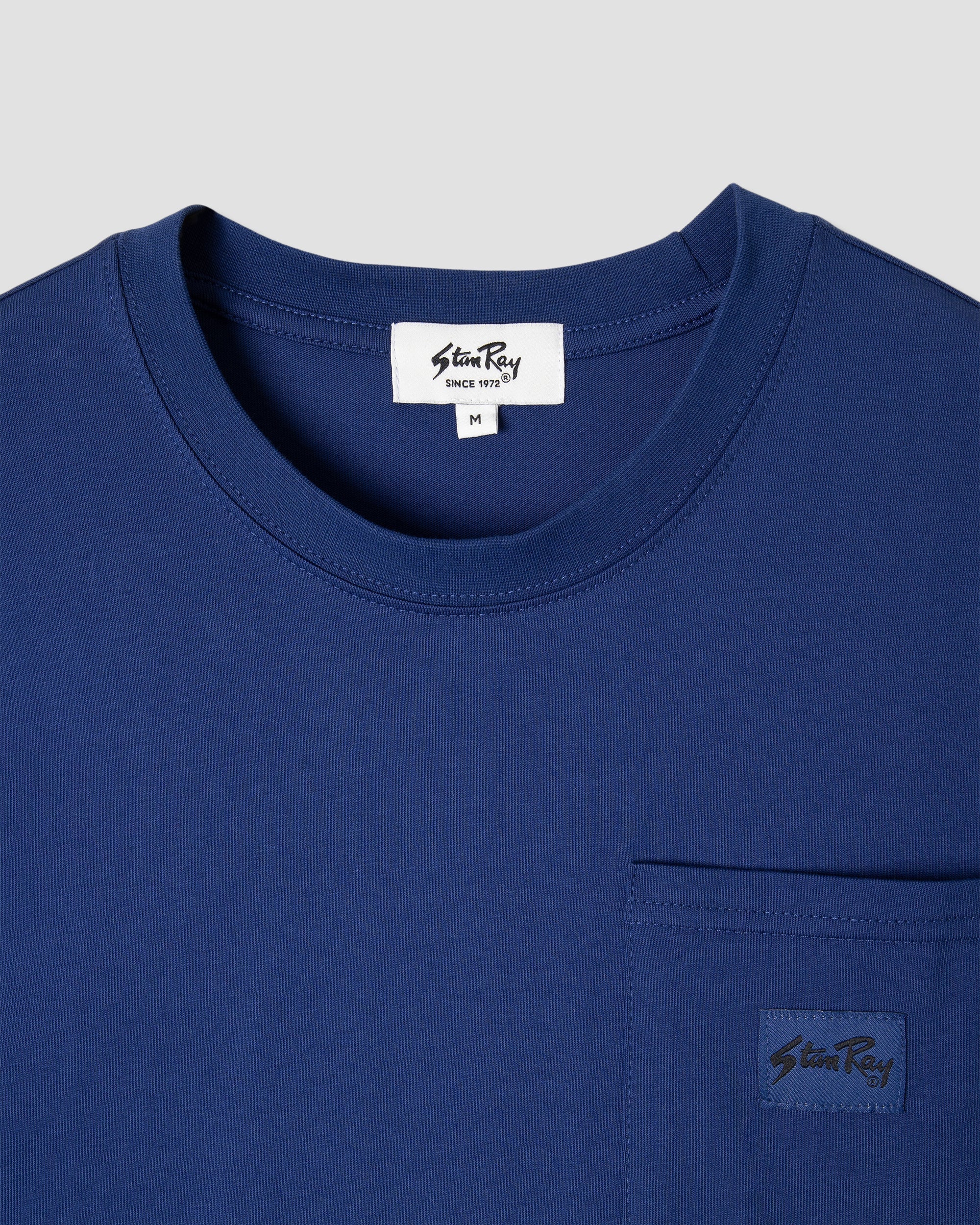 Patch Pocket Tee - Navy - Image 4