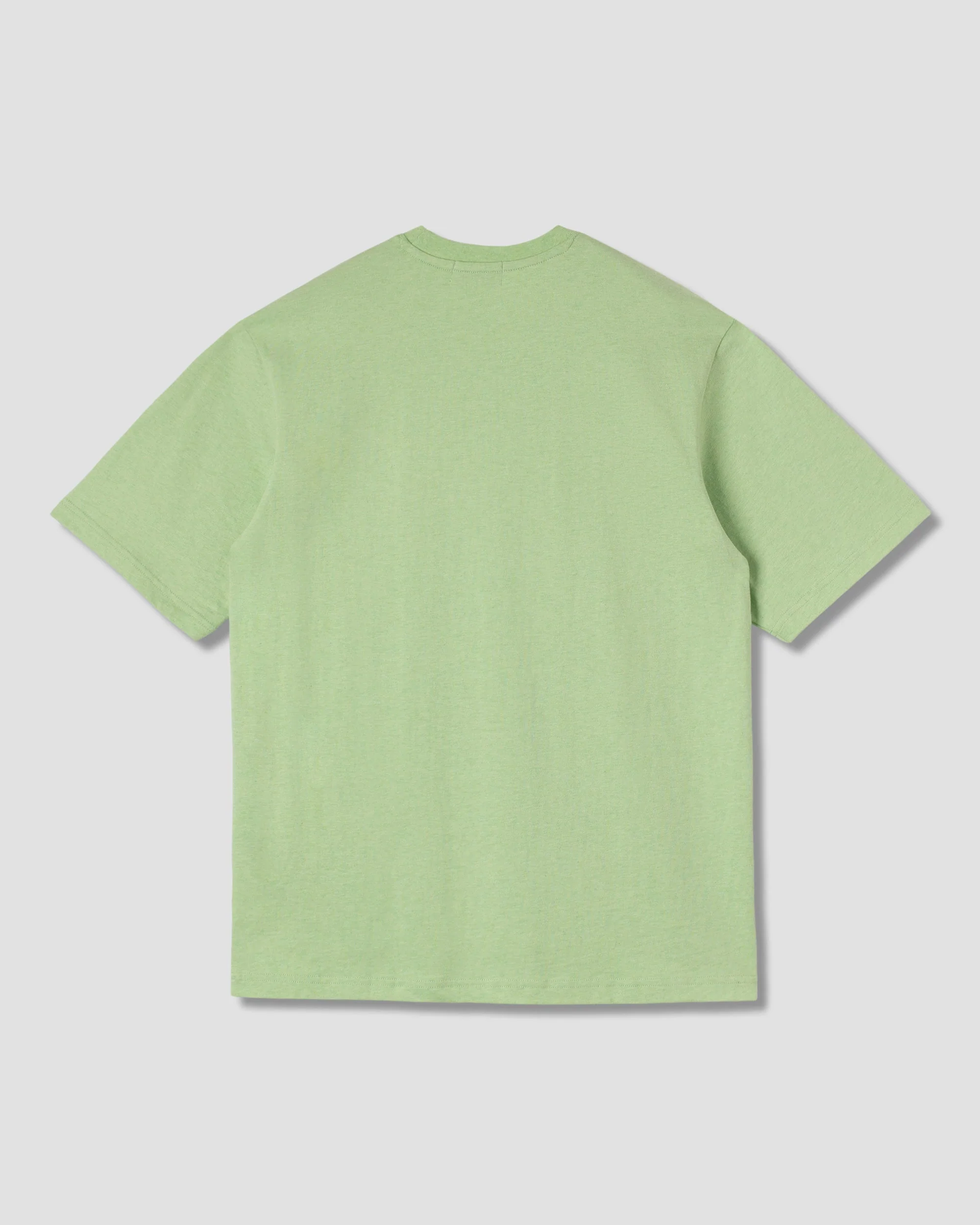 Patch Pocket Tee - Quiet Green Heather - Image 2