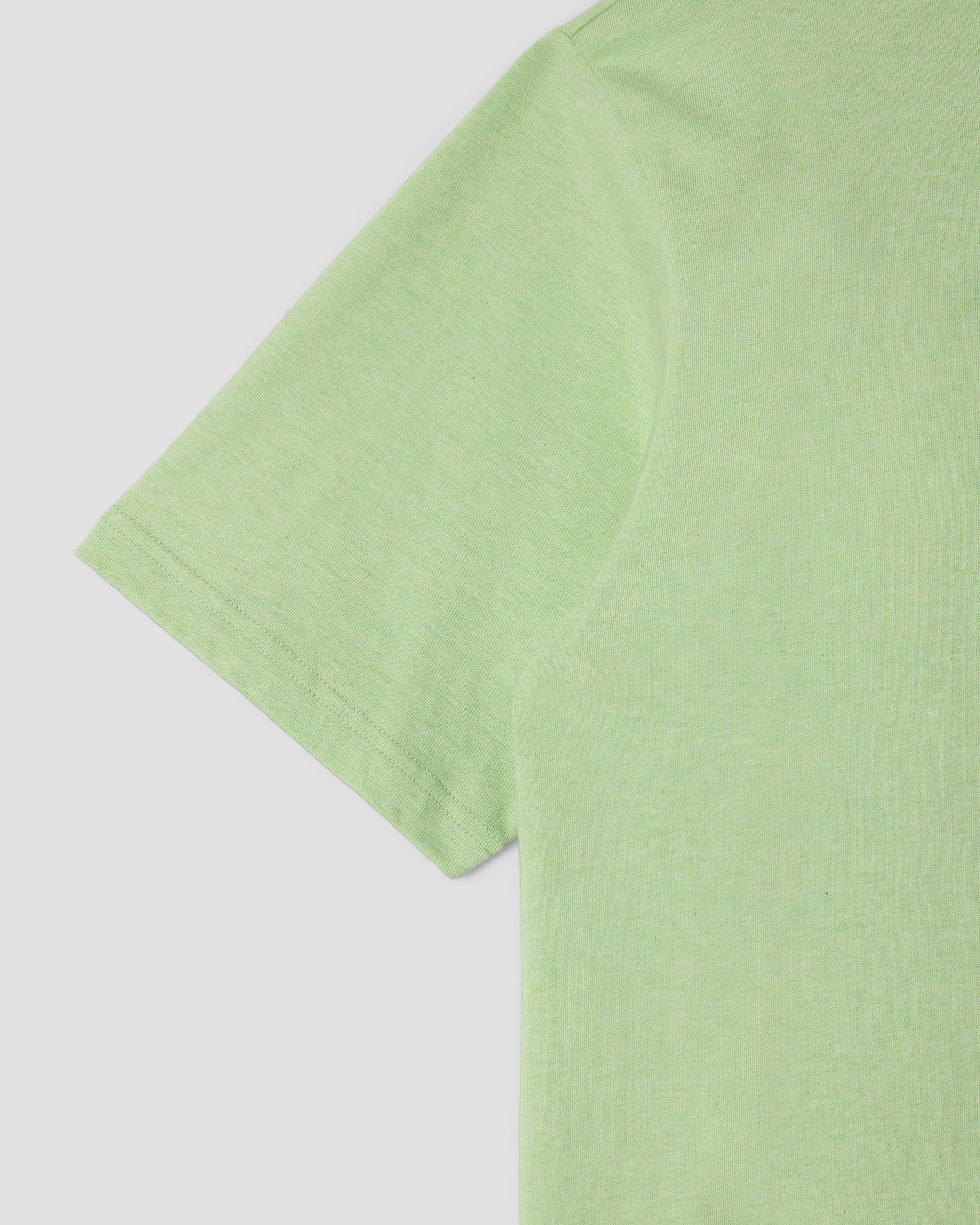 Patch Pocket Tee - Quiet Green Heather - Image 3
