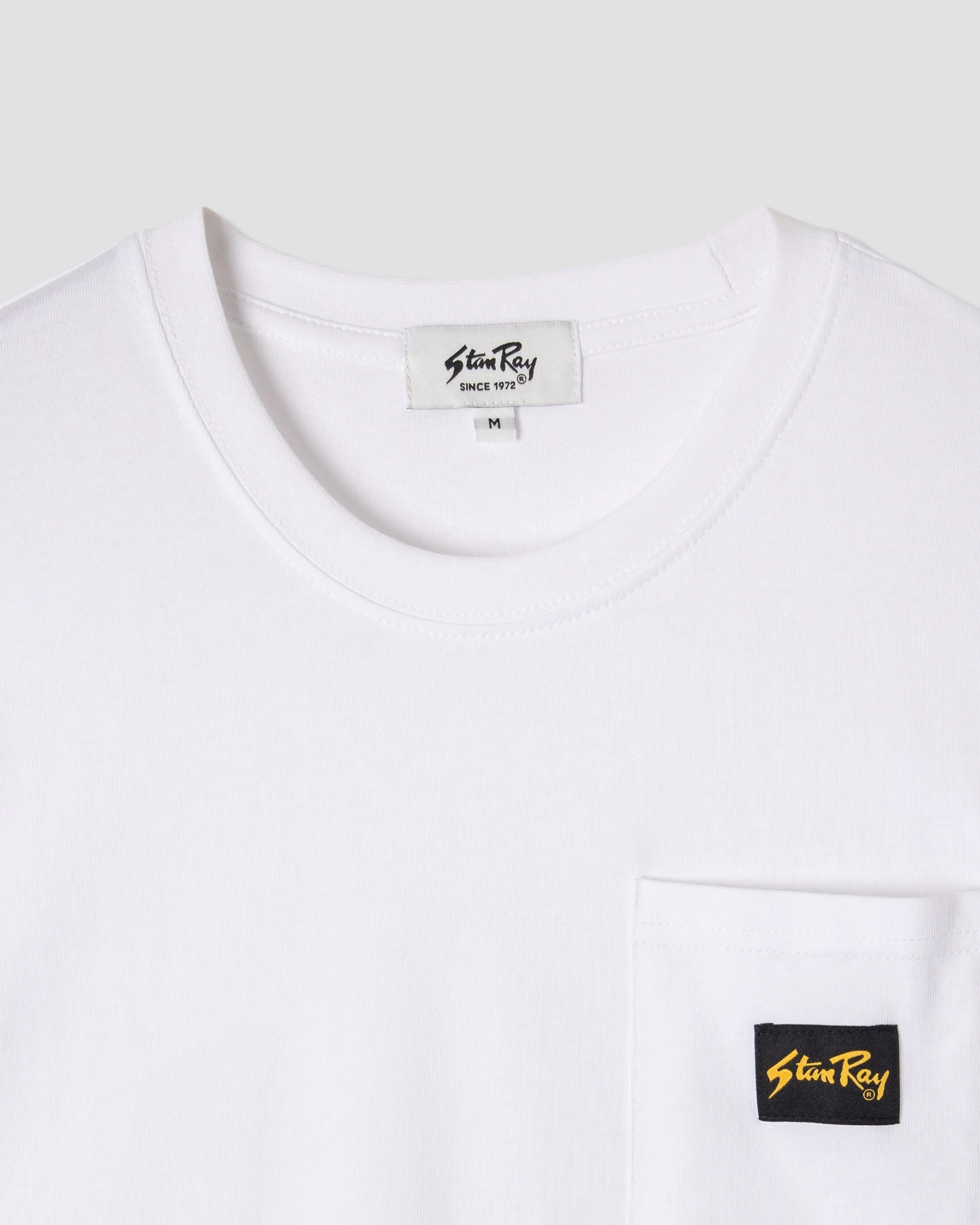 Patch Pocket Tee - White - Image 4