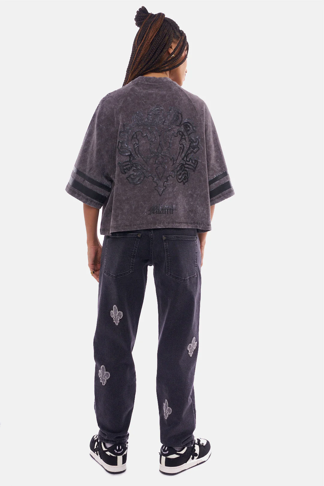 T-Shirt Patrice - Grey Washed - Image 4