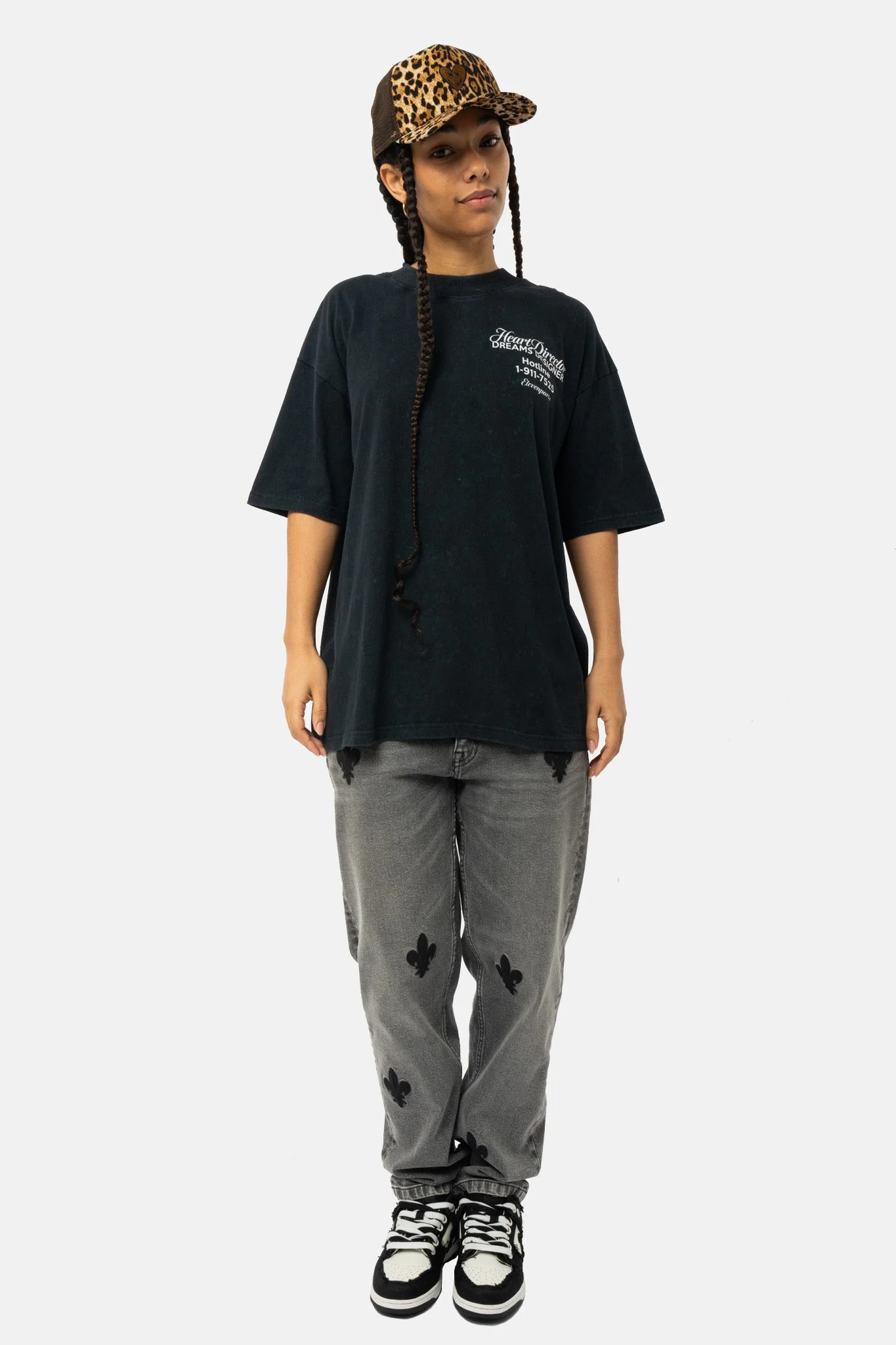 T-Shirt Peams - Black Wash - Image 6