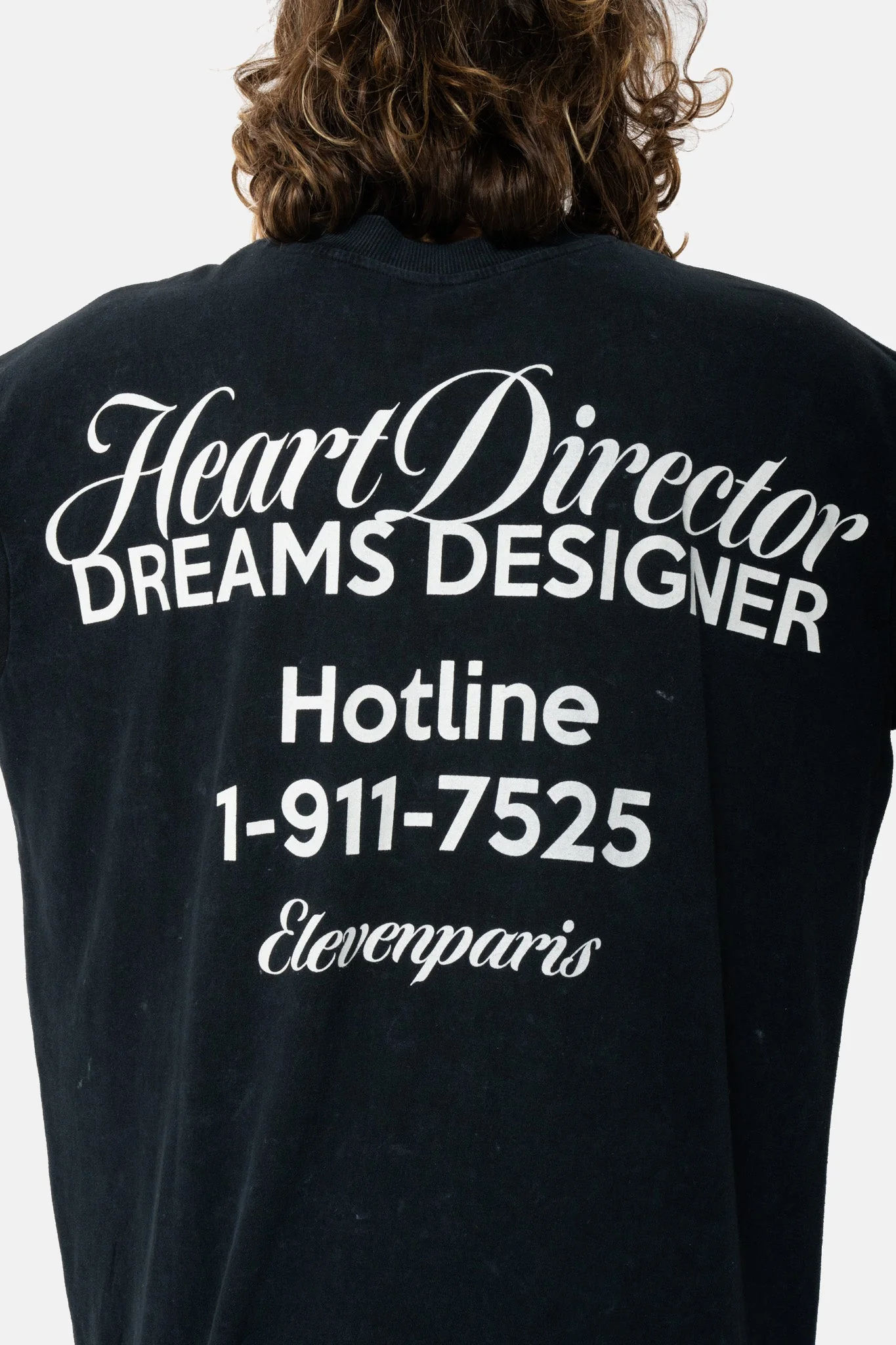 T-Shirt Peams - Black Wash - Image 7