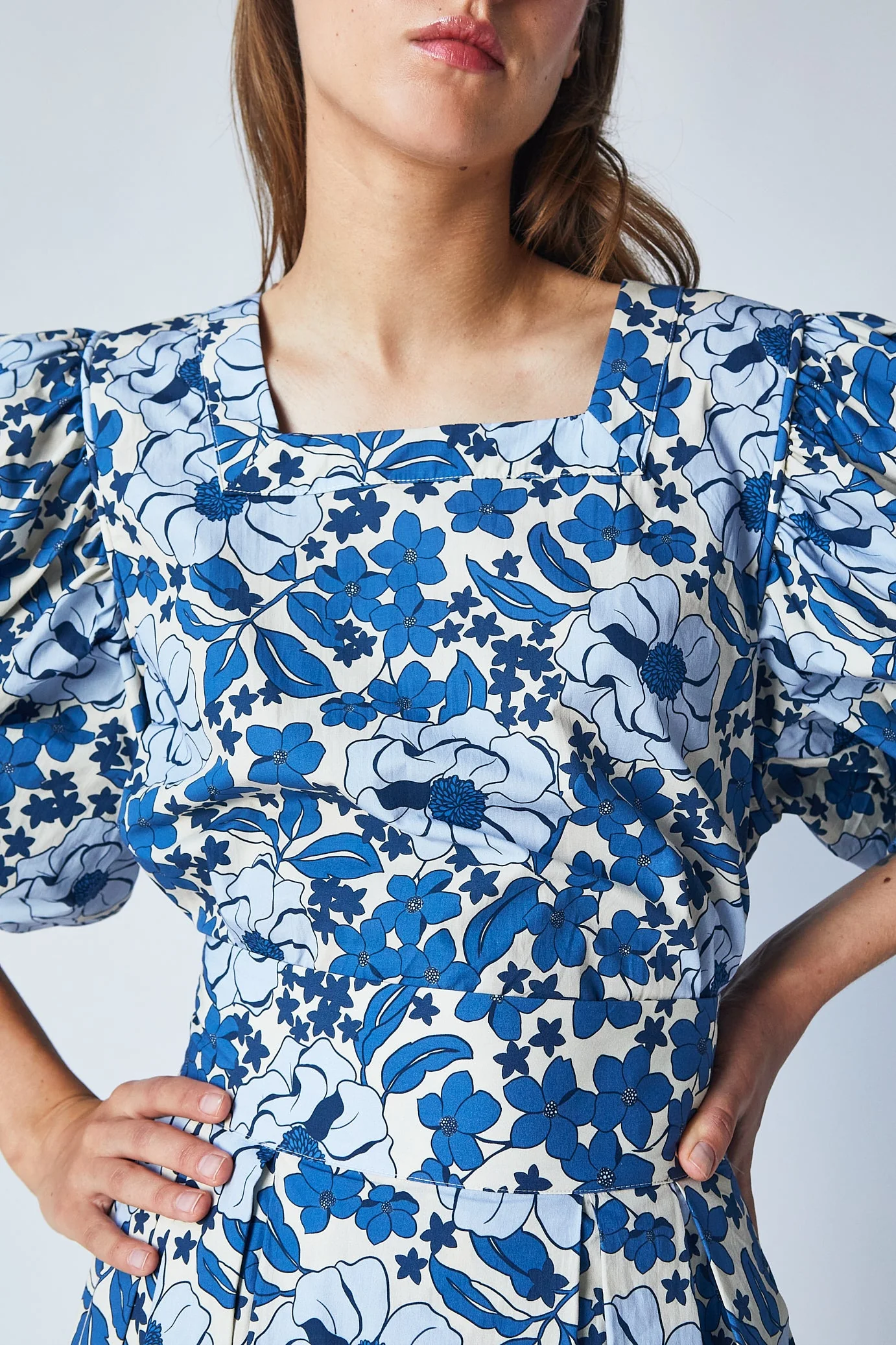 Top Peggy - Blue Bloom - Femme - Image 2