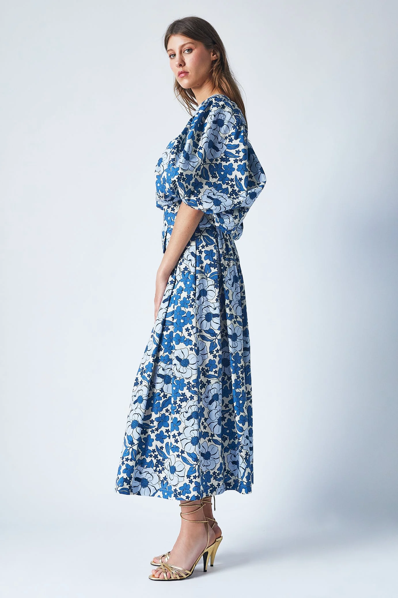 Top Peggy - Blue Bloom - Femme - Image 3