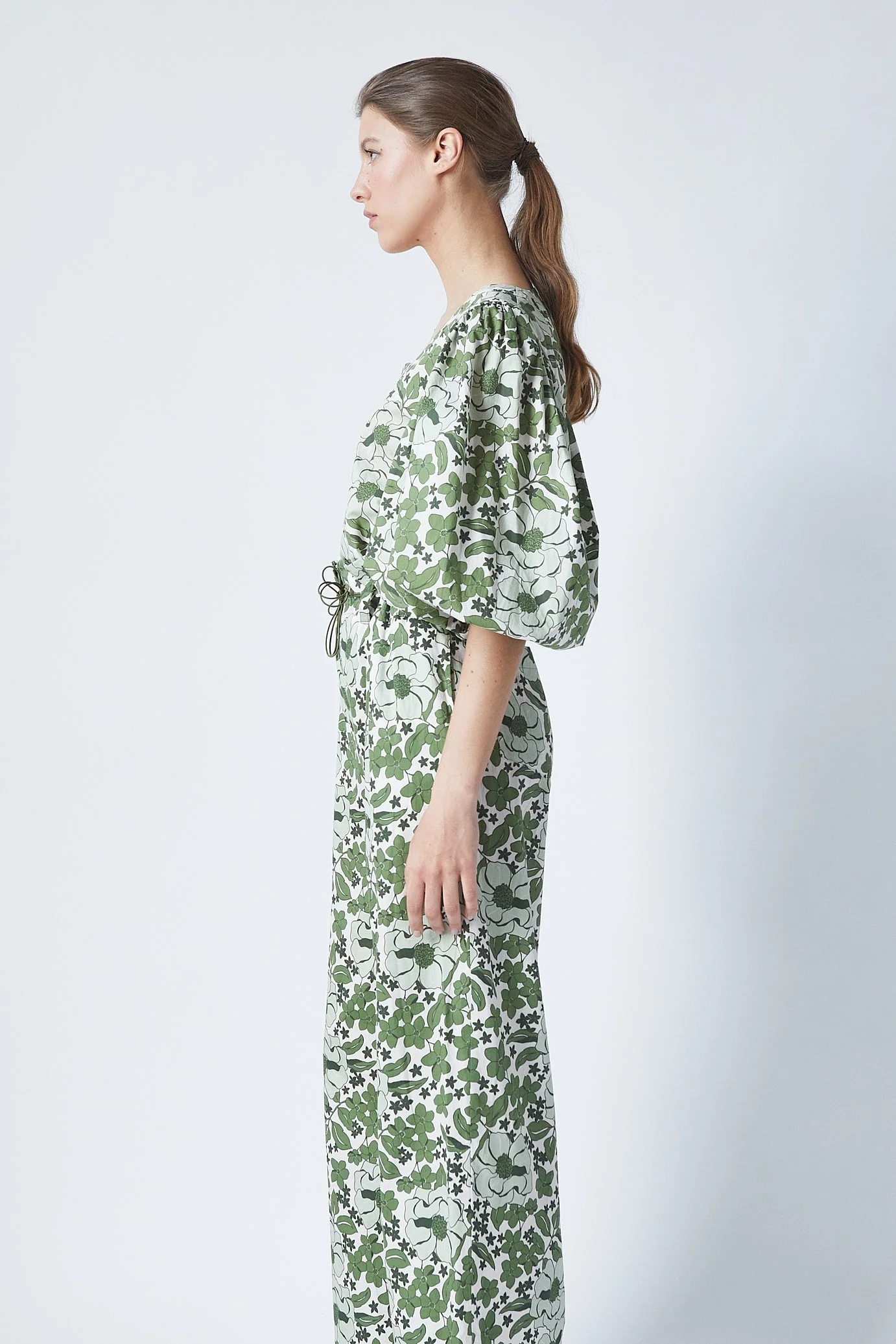 Top Peggy - Green Bloom - Femme - Image 3