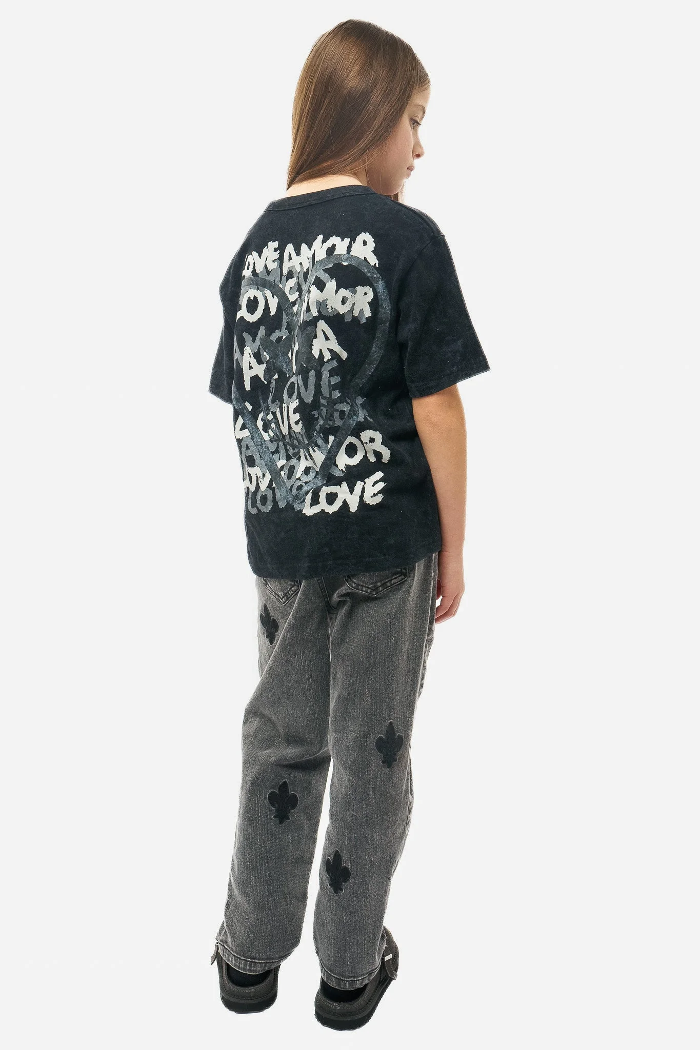 T-Shirt Perle - Black Wash - Image 3