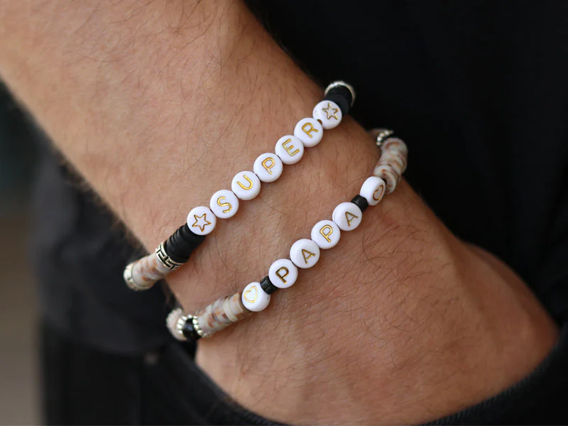 Perles Lettres "Super" Pour Bracelet À Personnaliser - Image 3