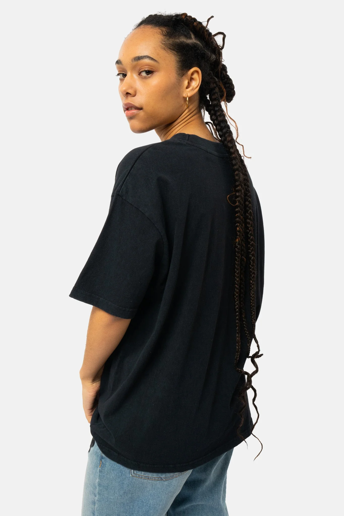 T-Shirt Petunia - Black Wash - Image 4
