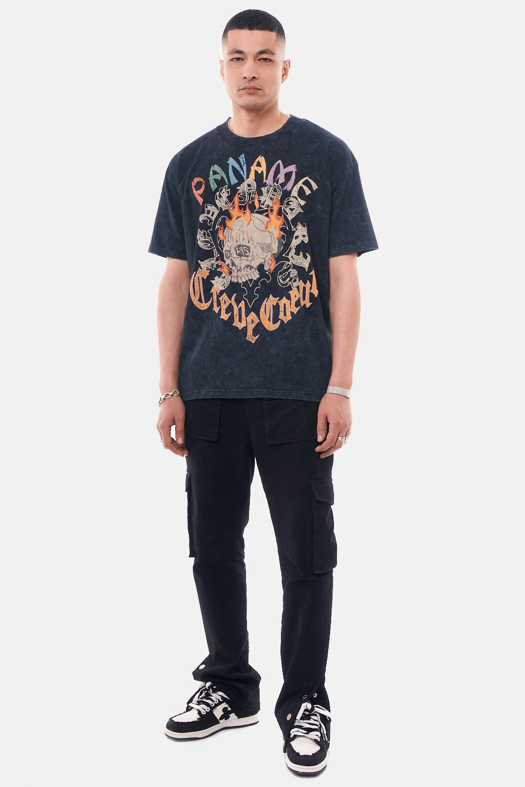 T-Shirt Pharell - Black Wash - Image 5