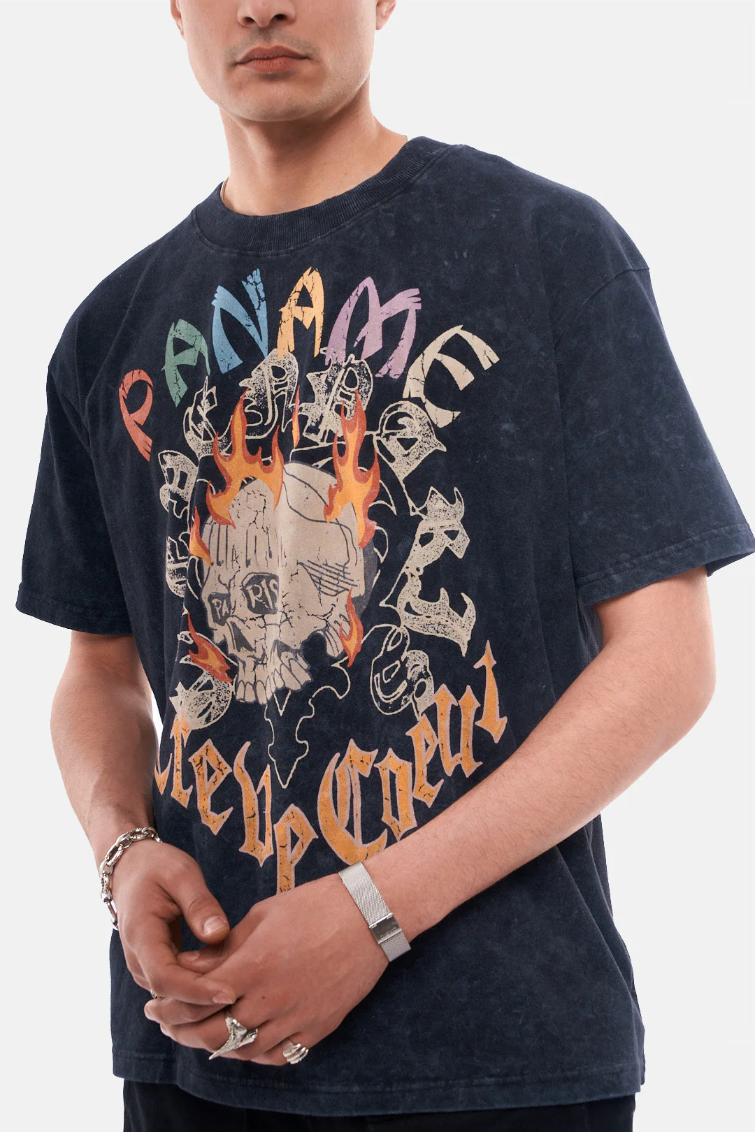 T-Shirt Pharell - Black Wash - Image 6