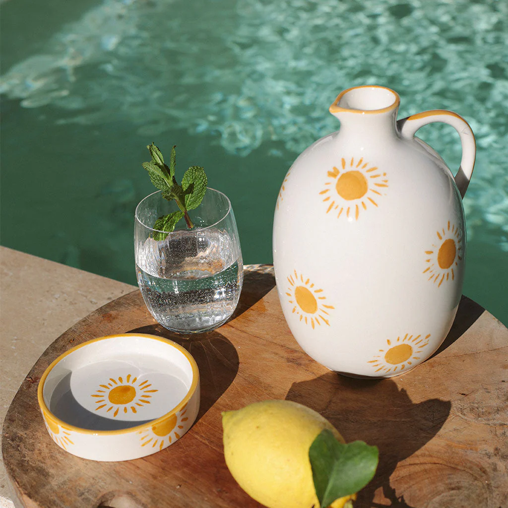 Pichet En Céramique - Soleil - Image 3