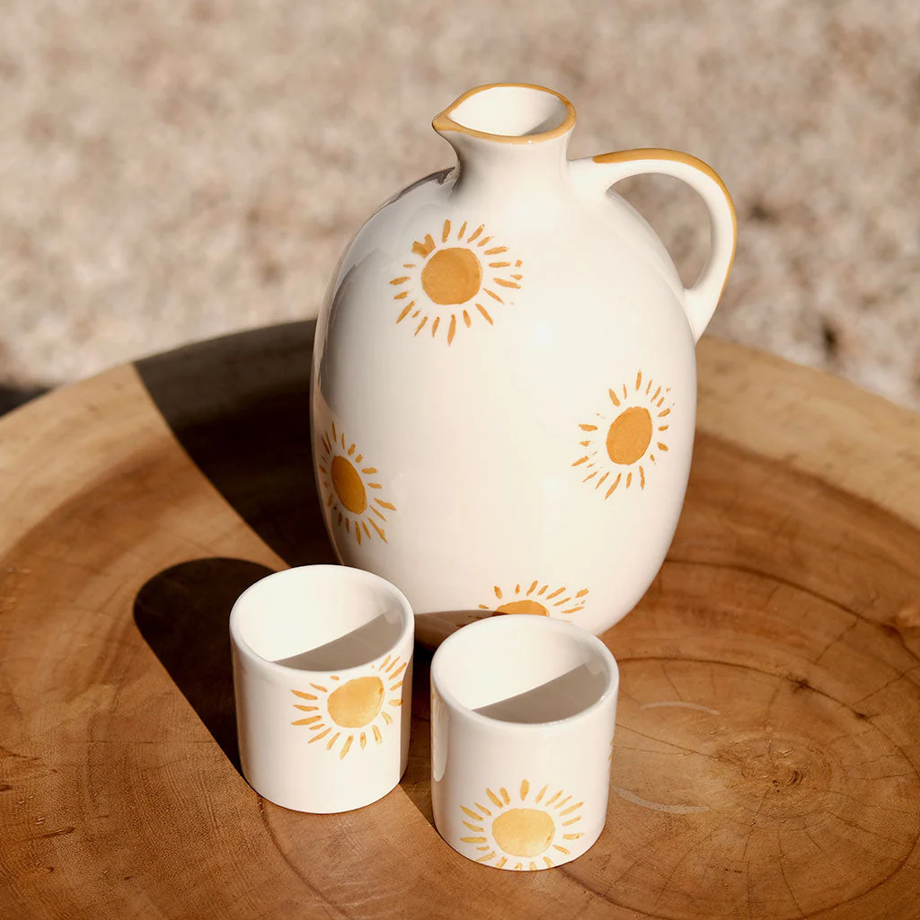 Pichet En Céramique - Soleil - Image 7