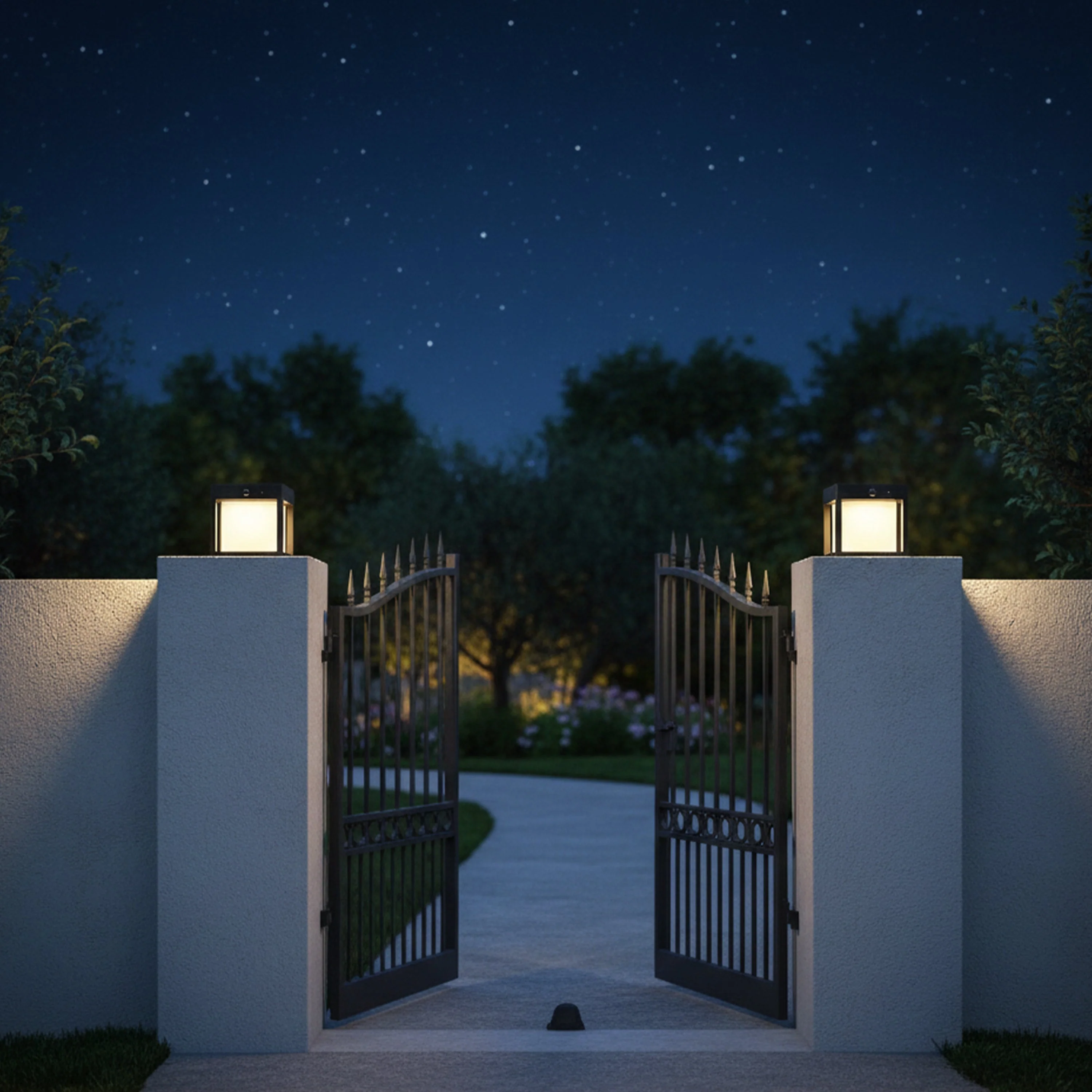 Borne & Potelet Solaire - Pilaro Black - Image 2