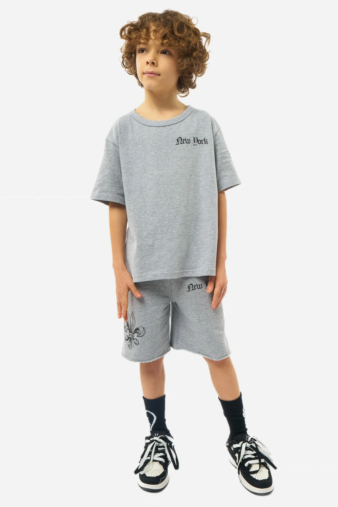 T-Shirt Pin - Grey Melanged - Image 4
