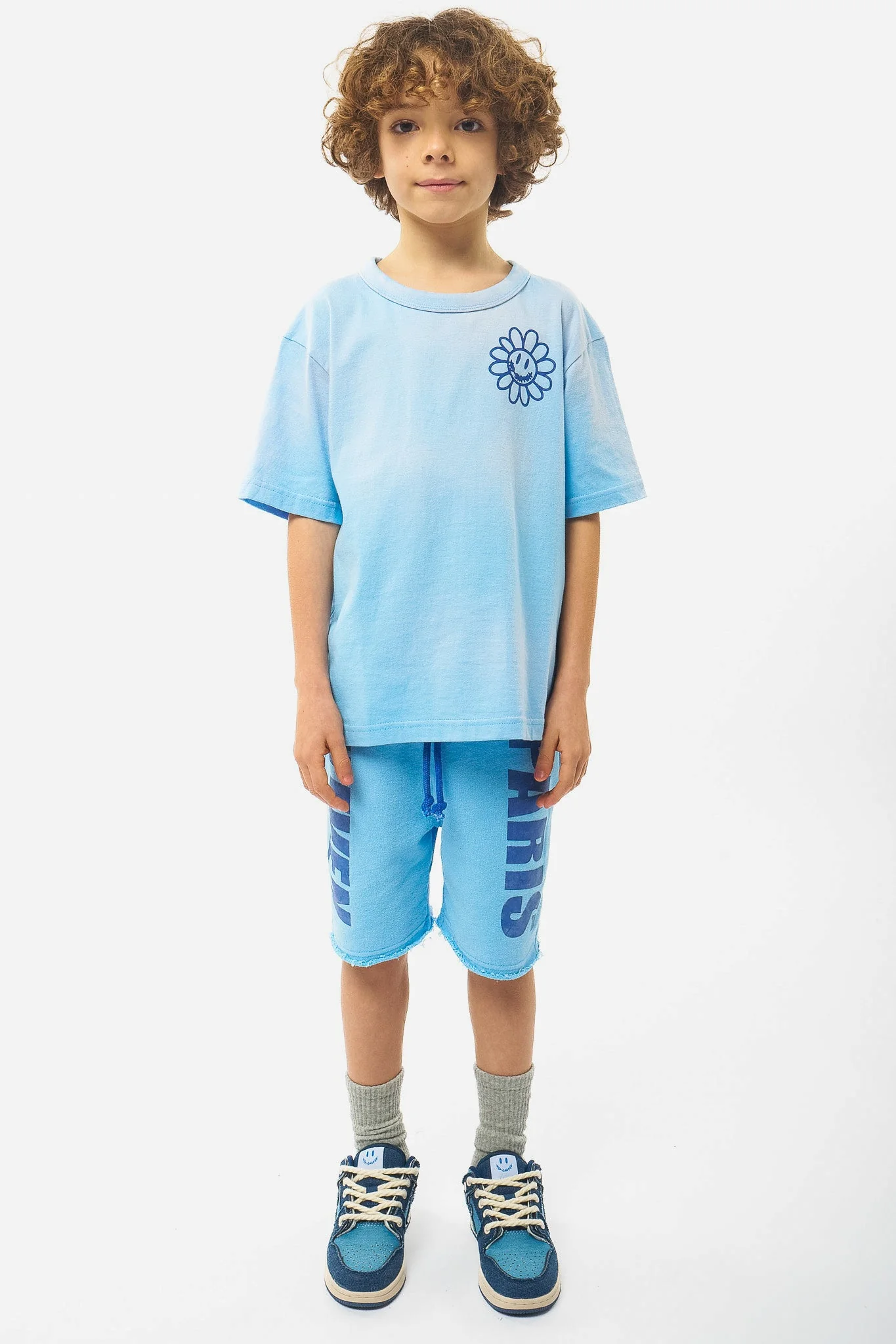 T-Shirt Plaine - Blue Bell - Image 3
