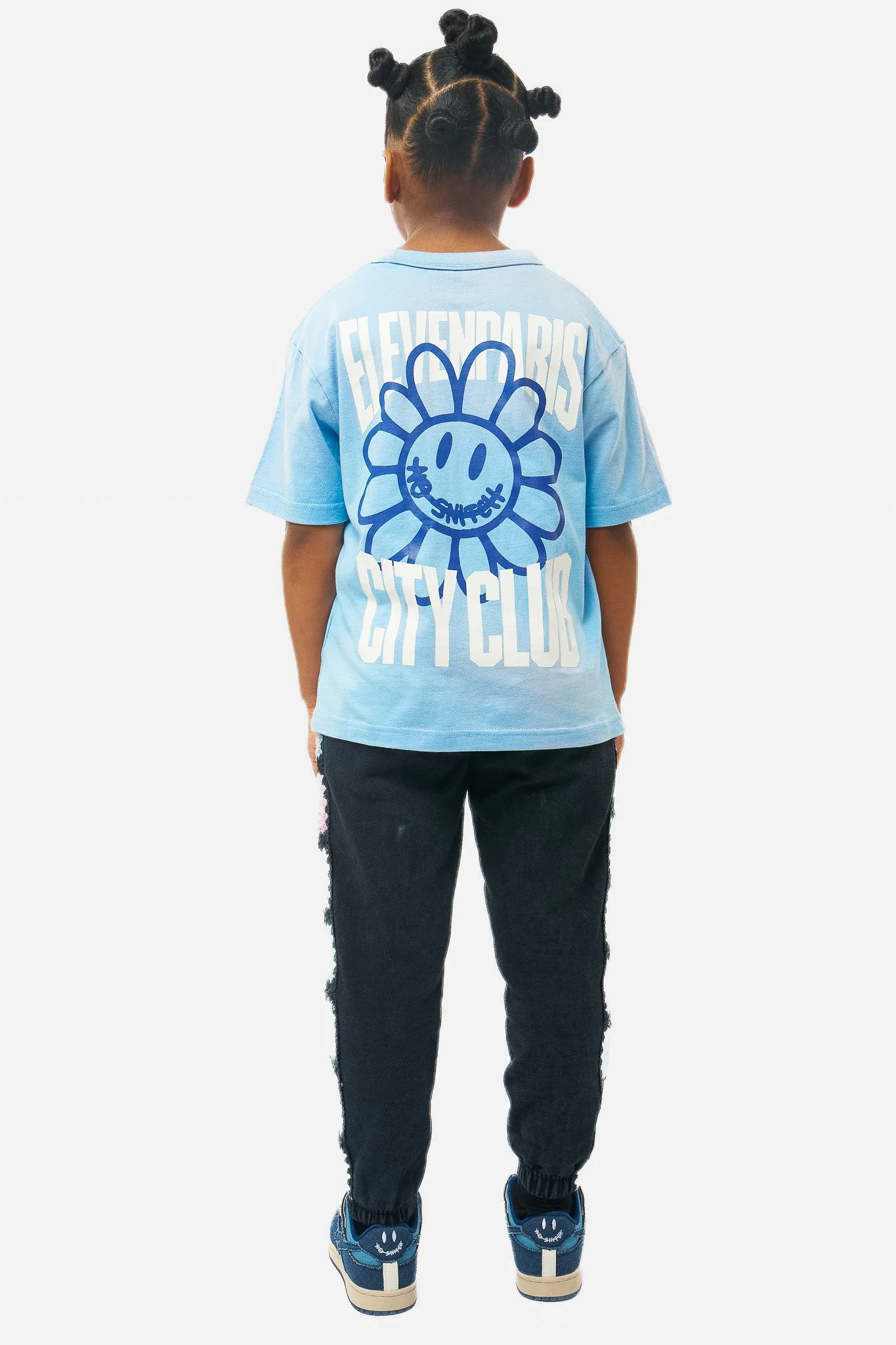 T-Shirt Plaine - Blue Bell - Image 4