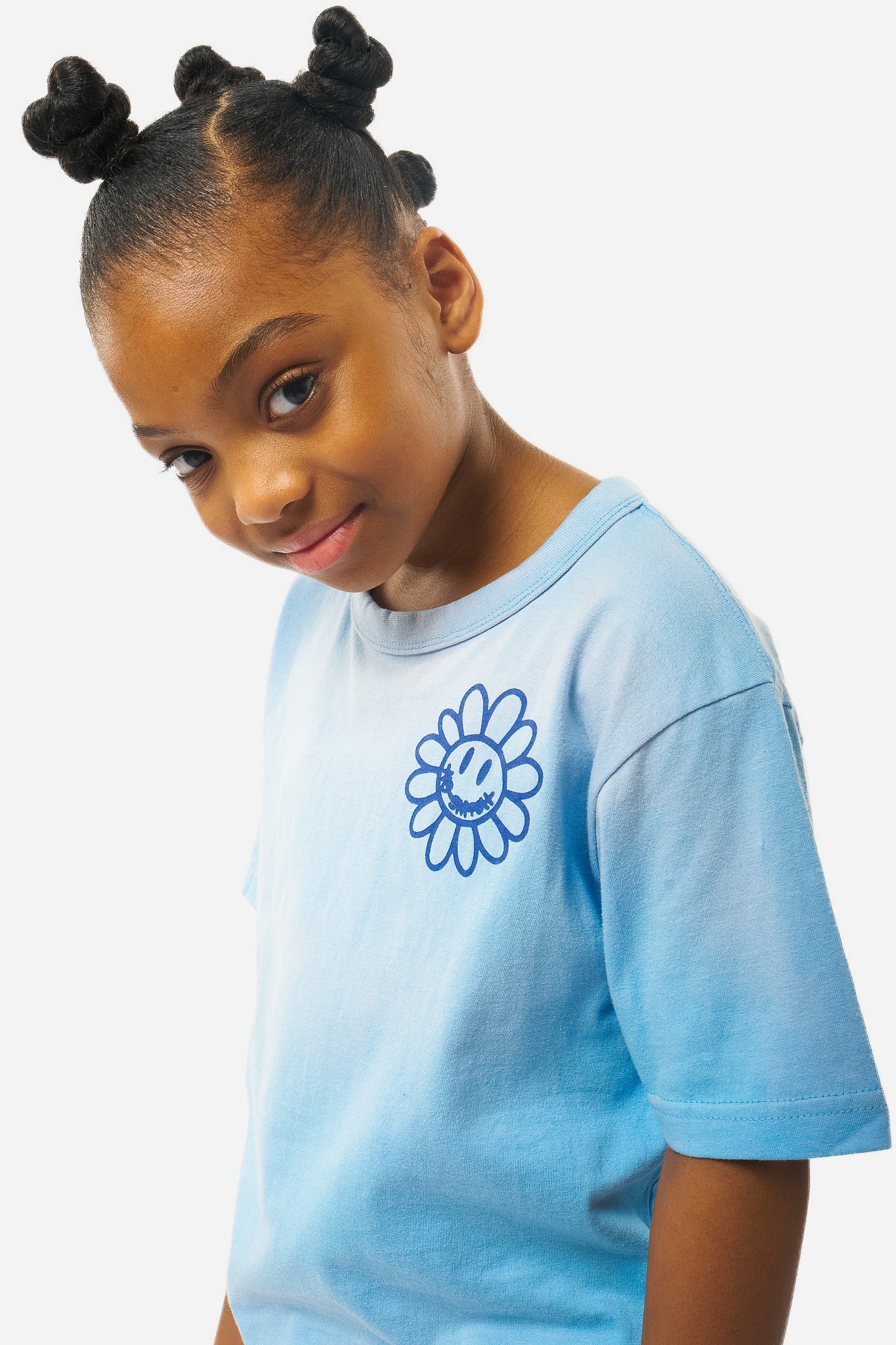 T-Shirt Plaine - Blue Bell - Image 5