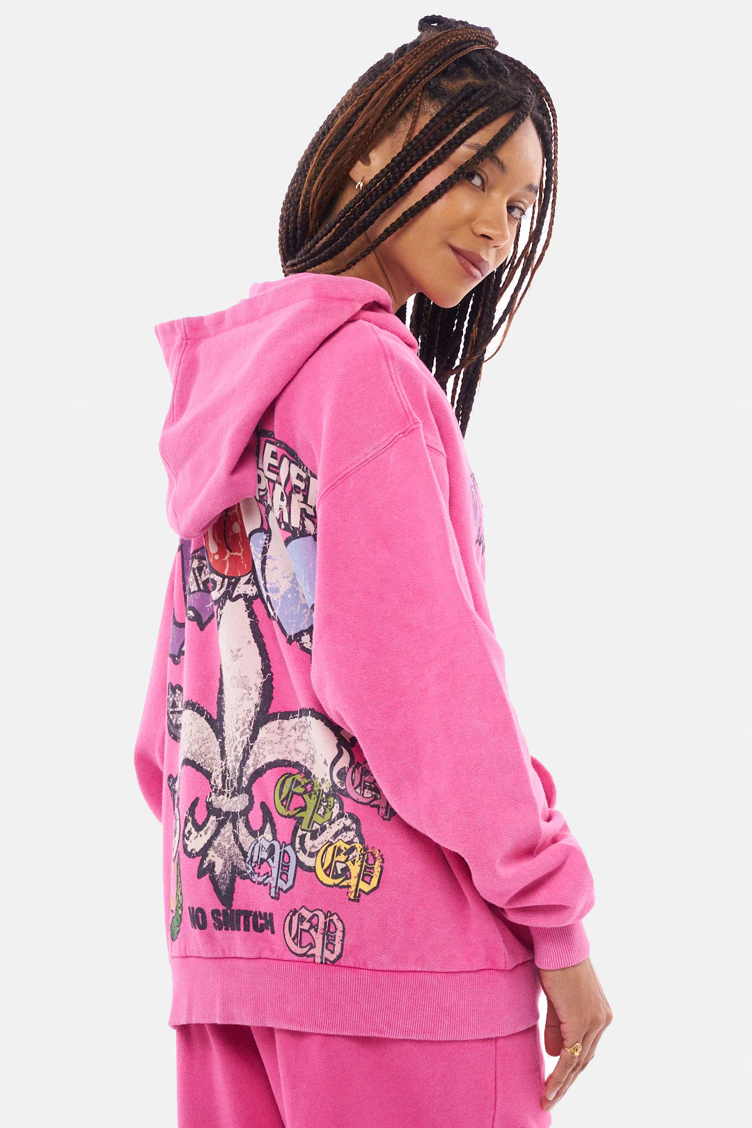 Sweat Platinium - Shocking Pink - Image 4