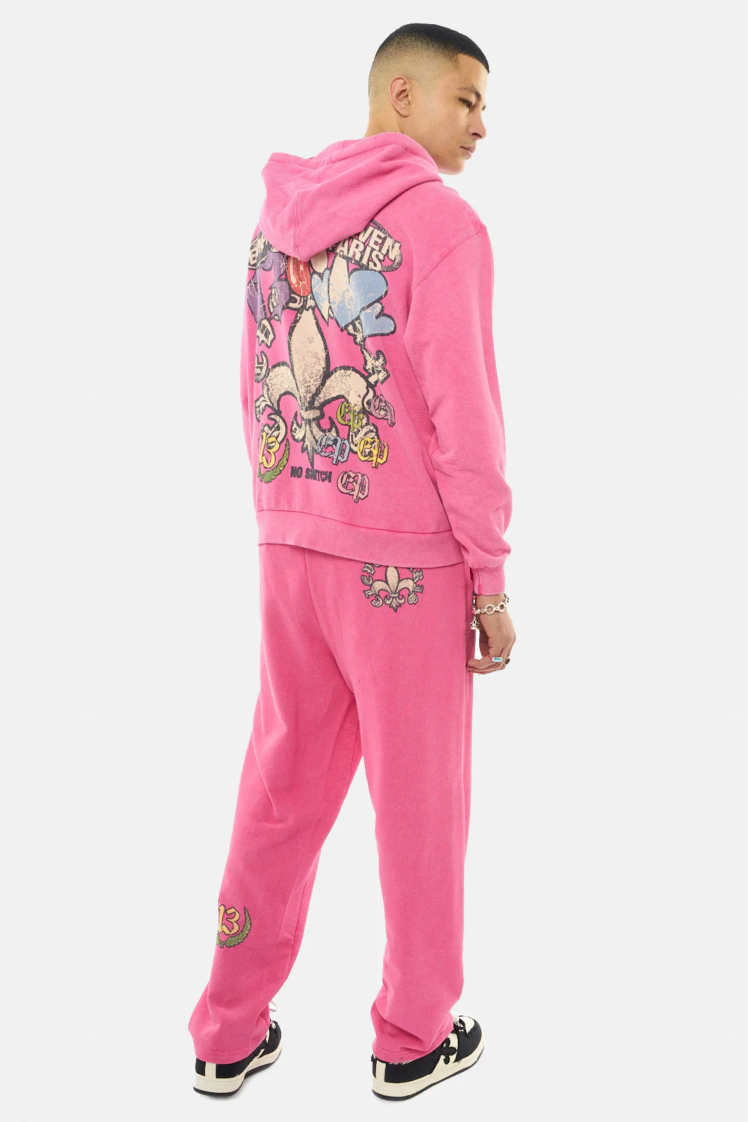 Sweat Platinium - Shocking Pink - Image 5