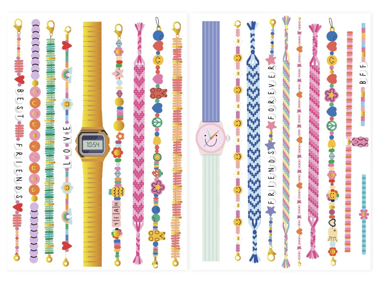 Pochette De 20 Tattoos - Bracelets - Image 2