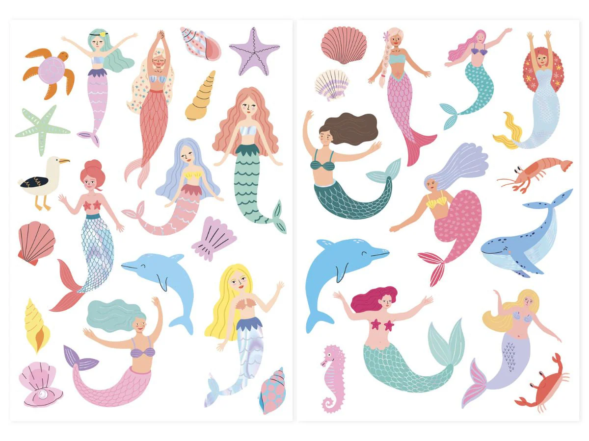 Pochette De 30 Tattoos - Sirènes - Image 2